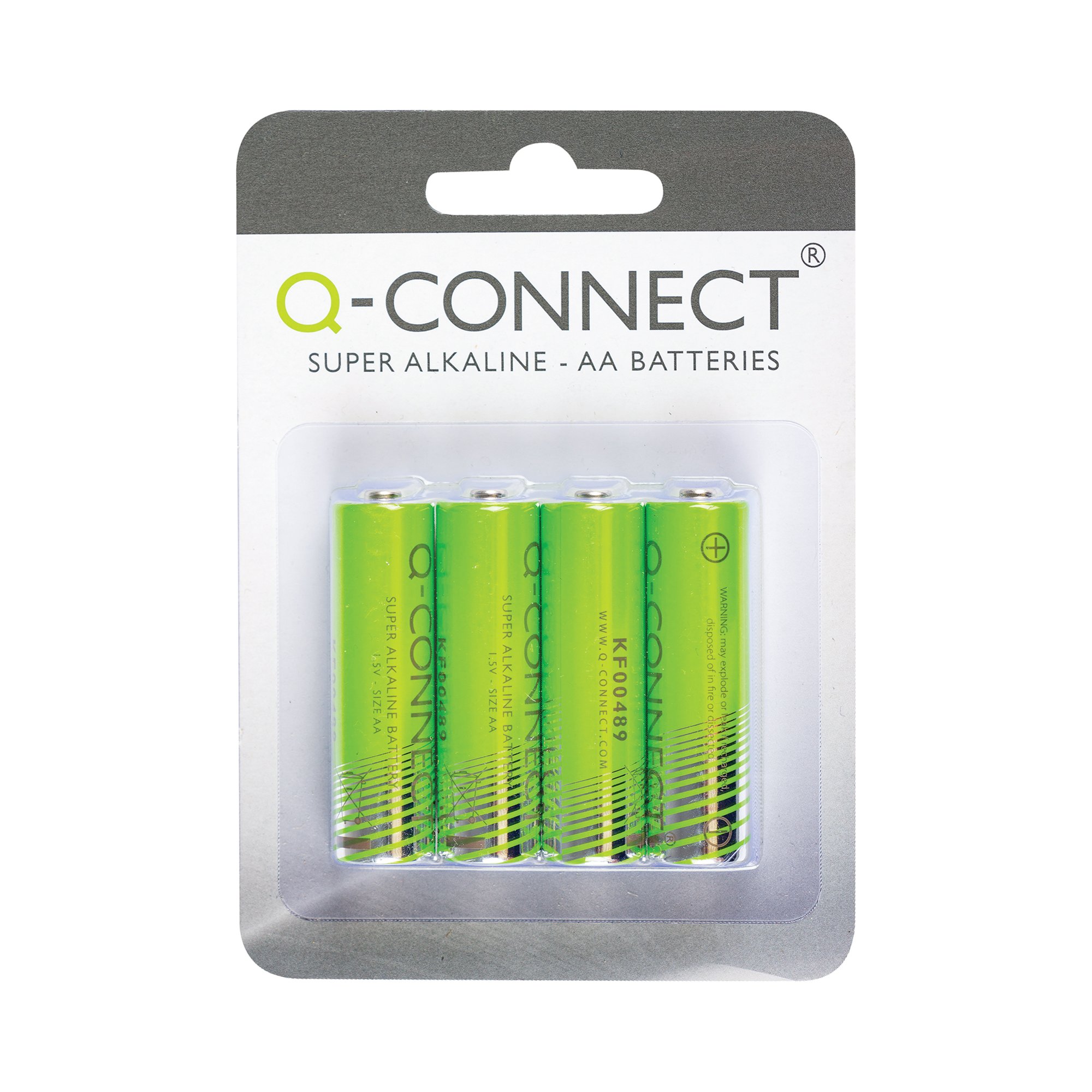 Q-CONNECT BATTERY AA PACK 4