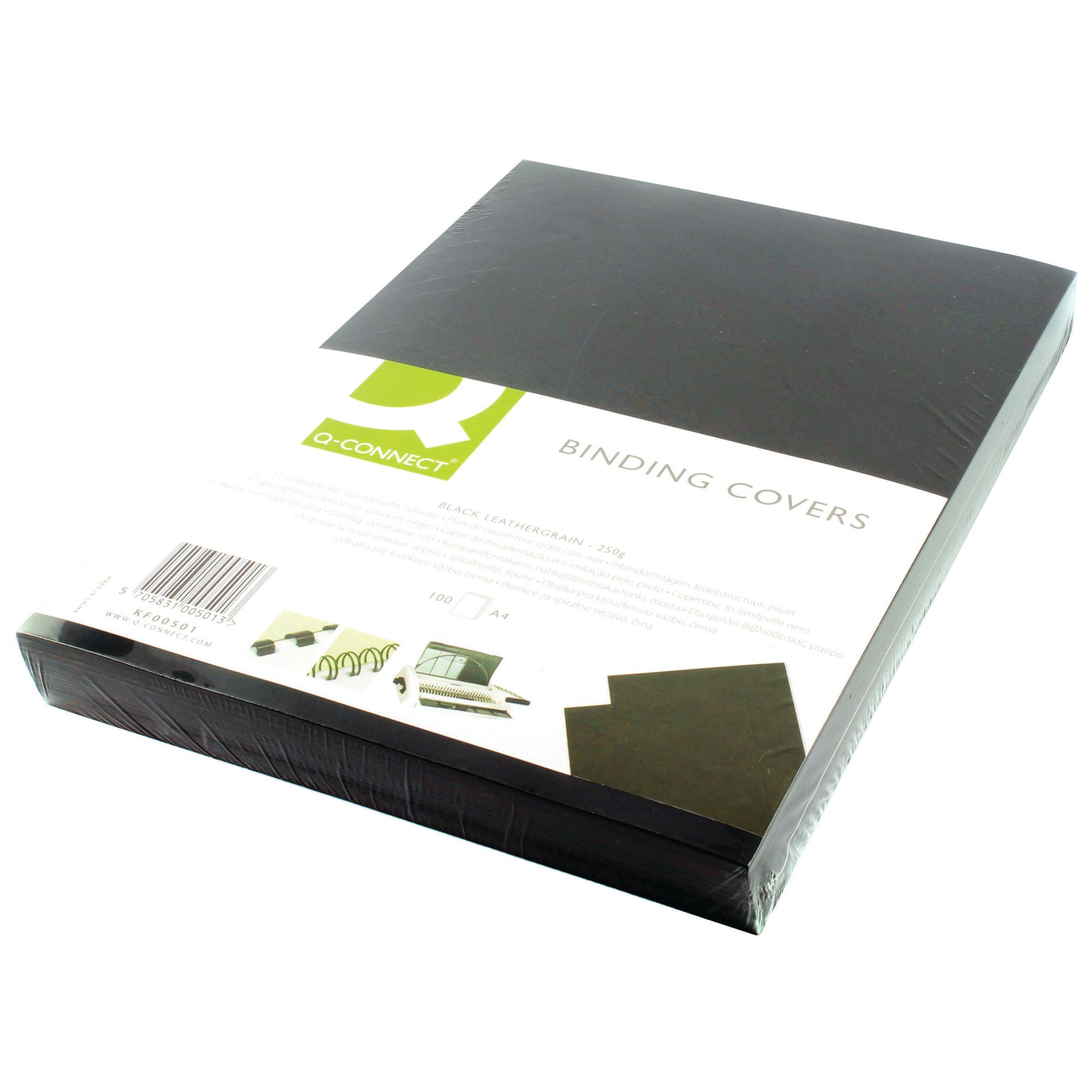 Q-CONNECT BINDING COMB COVERS PK100