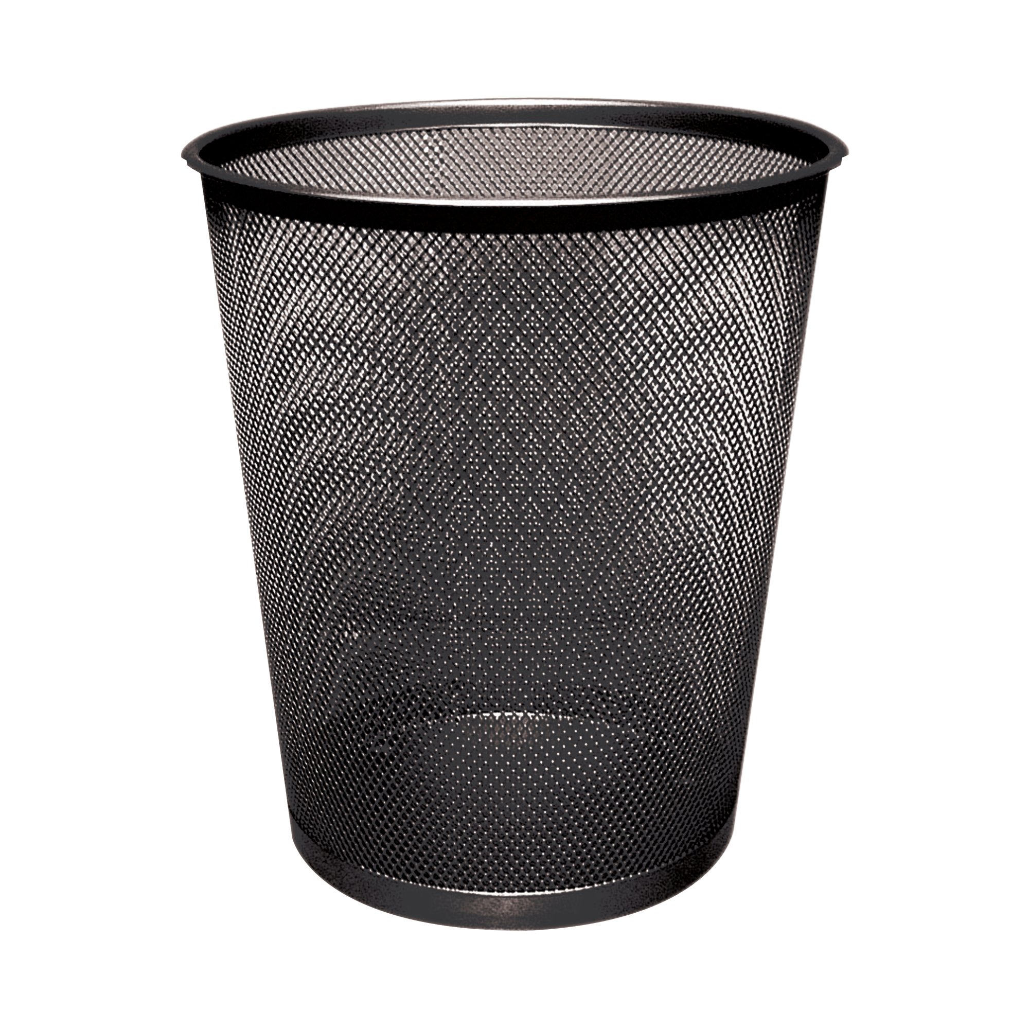 Q-CONNECT MESH WASTE BASKET BLACK