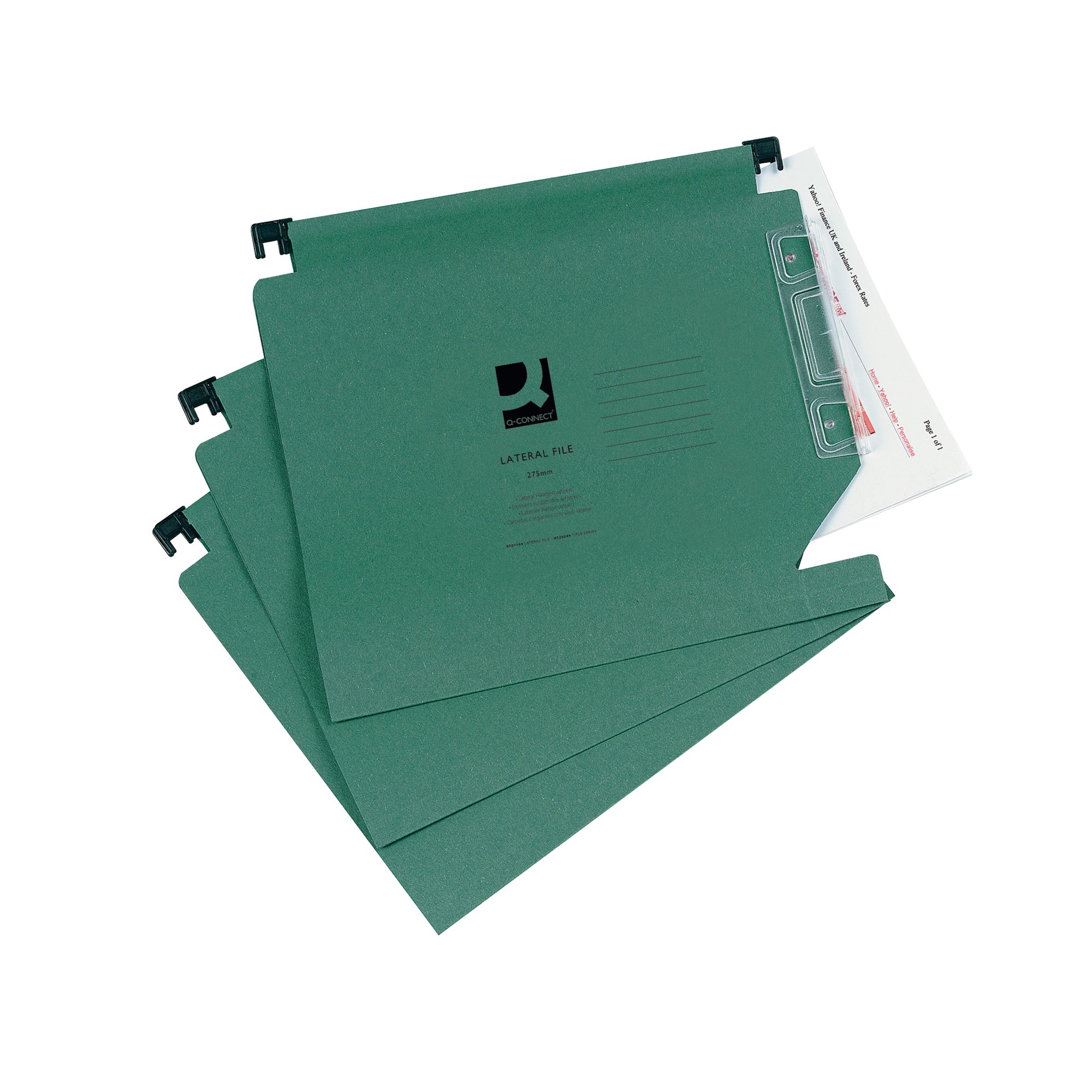 Q-CONNECT LATERAL FILE 275MM PK25