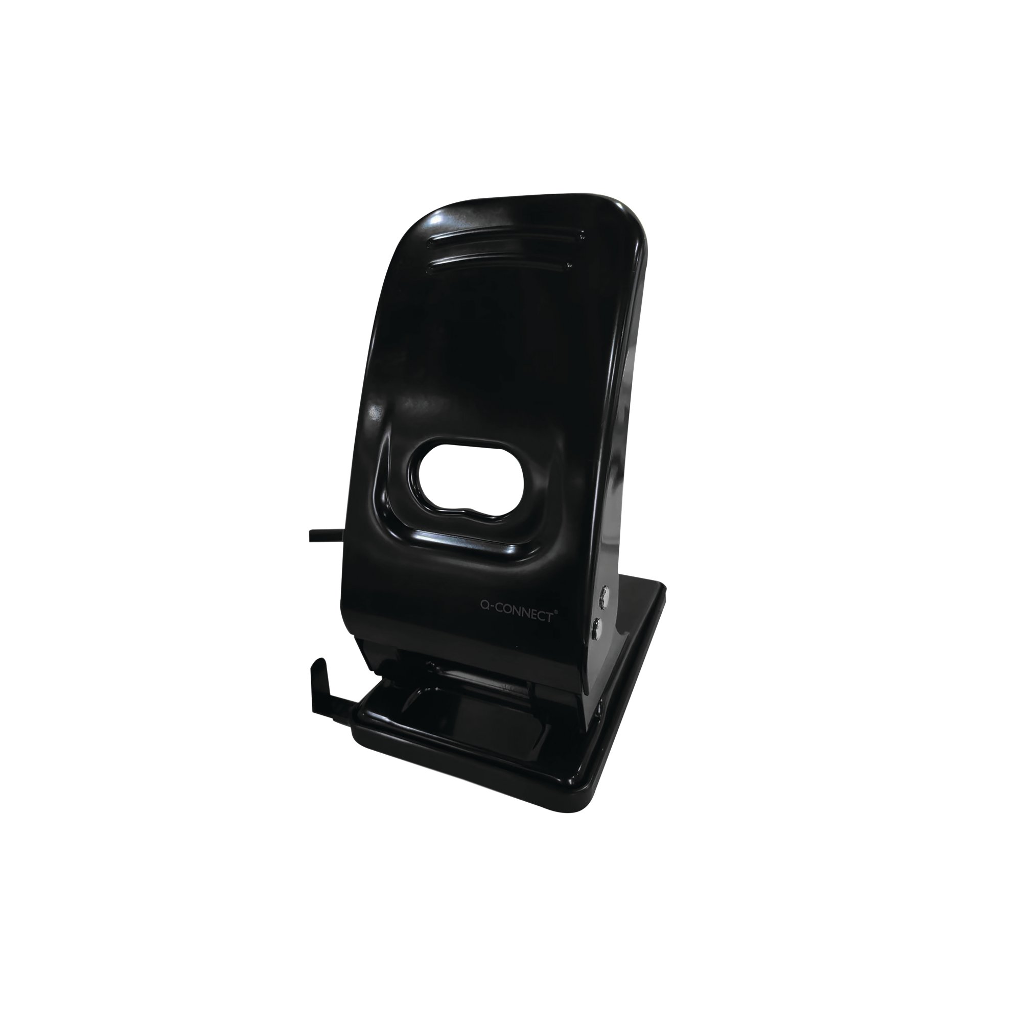 QCONNECT EXHEAVY DUTY HOLE PUNCH BLK