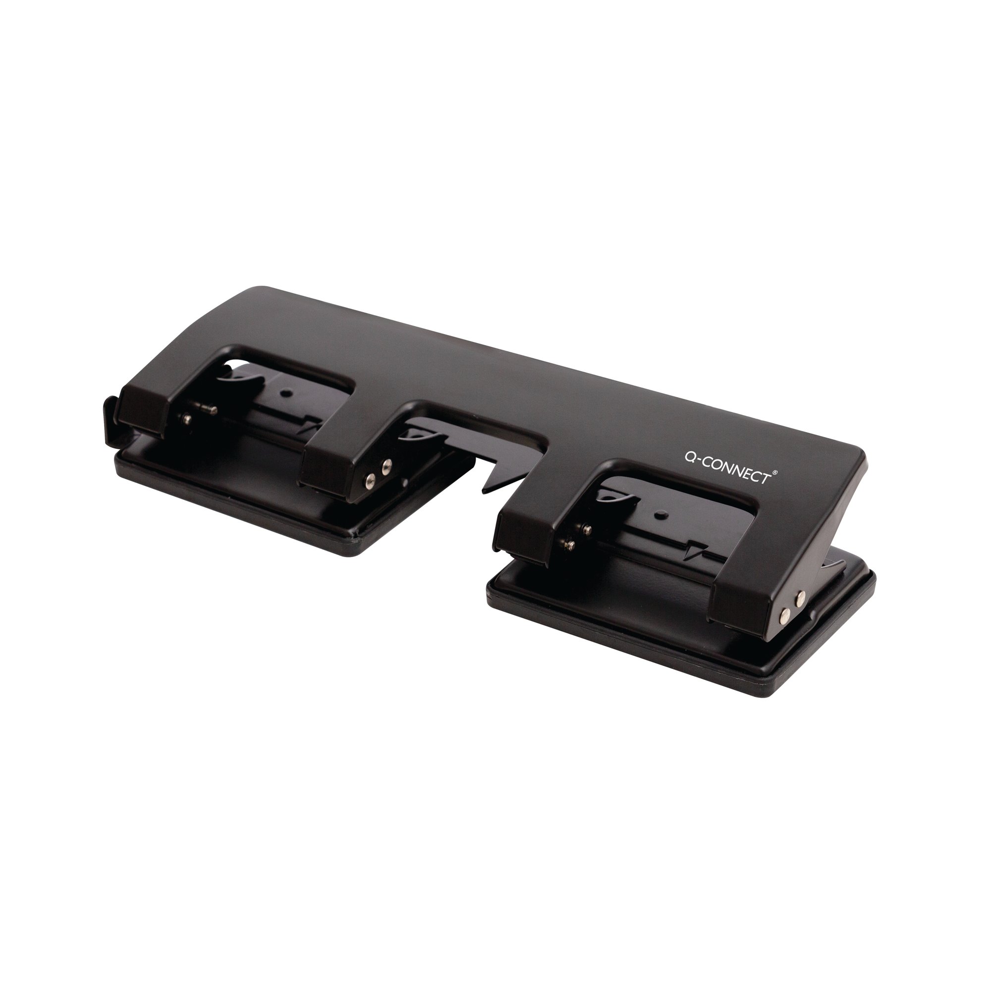 Q-CONNECT BLACK 4 HOLE PUNCH 75-P