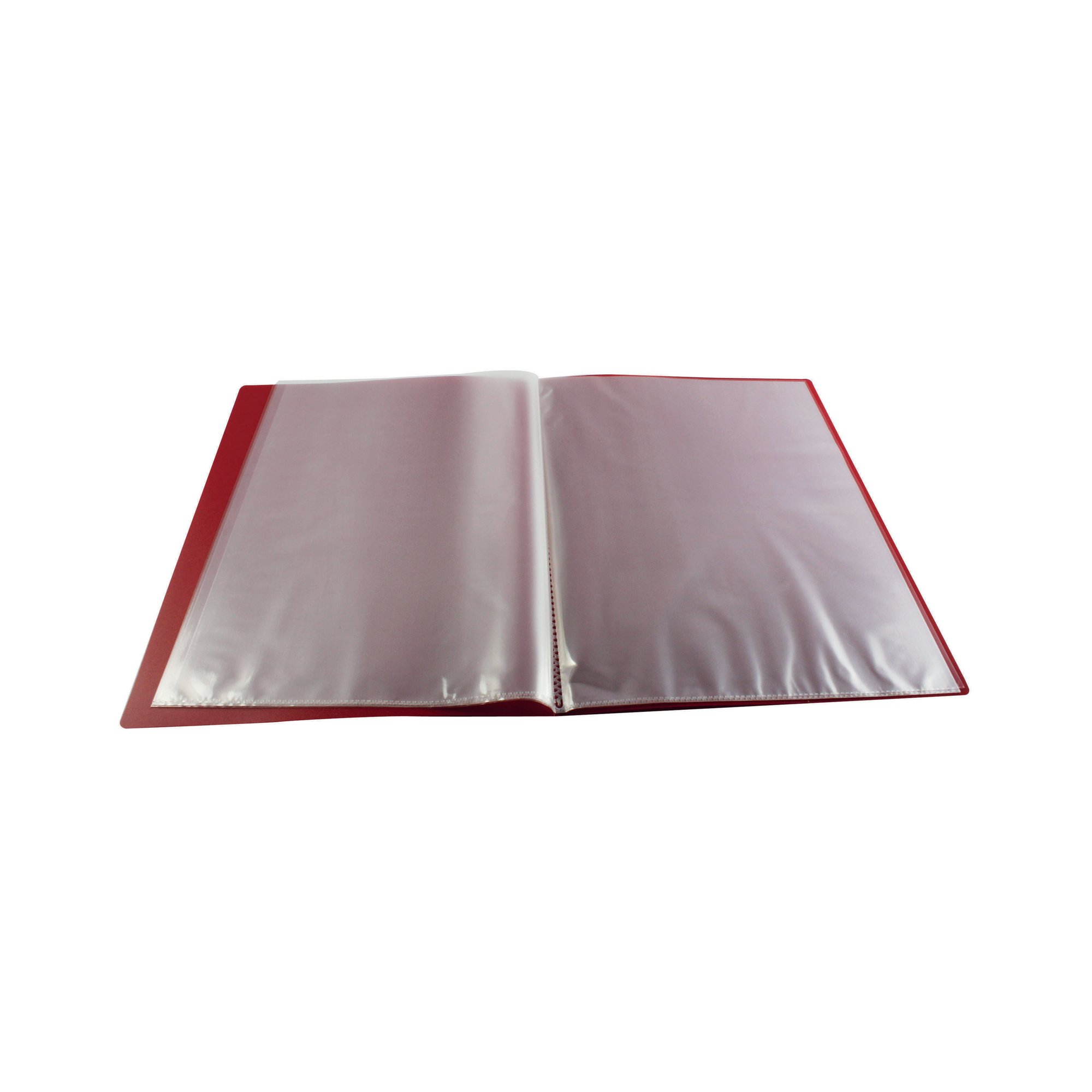 Q-CONNECT DISPLAY BOOK 10 POCKET RED