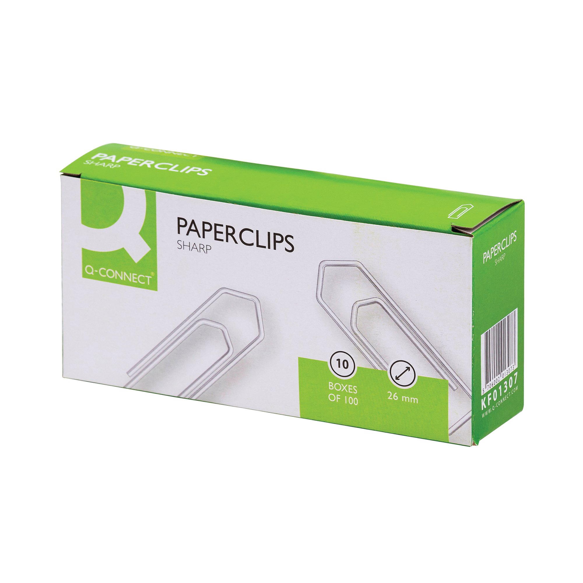 Q-CONNECT PAPERCLIP 26MM PK1000