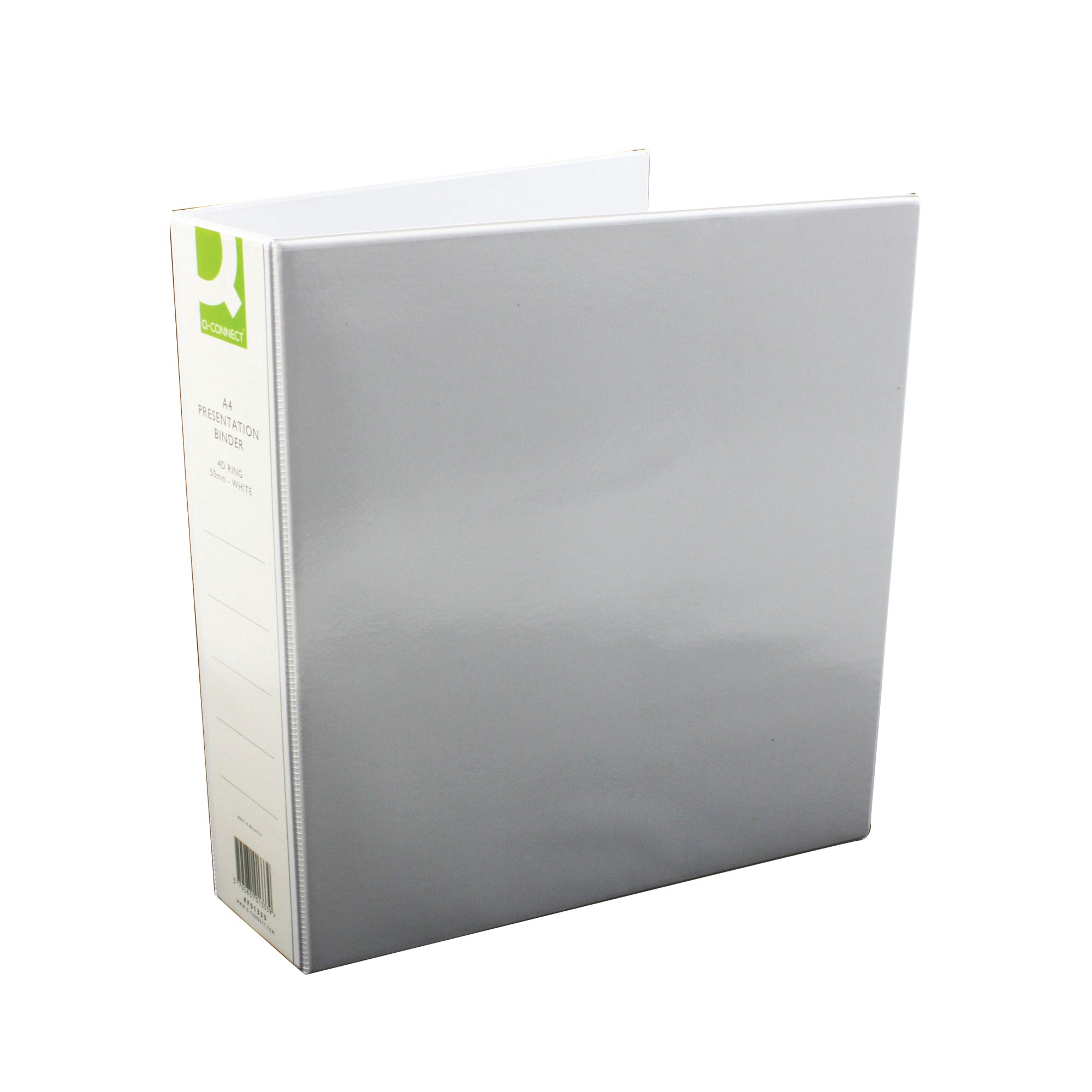Q-CONNECT 4D RBNDR 50MM A4 WHT PK6