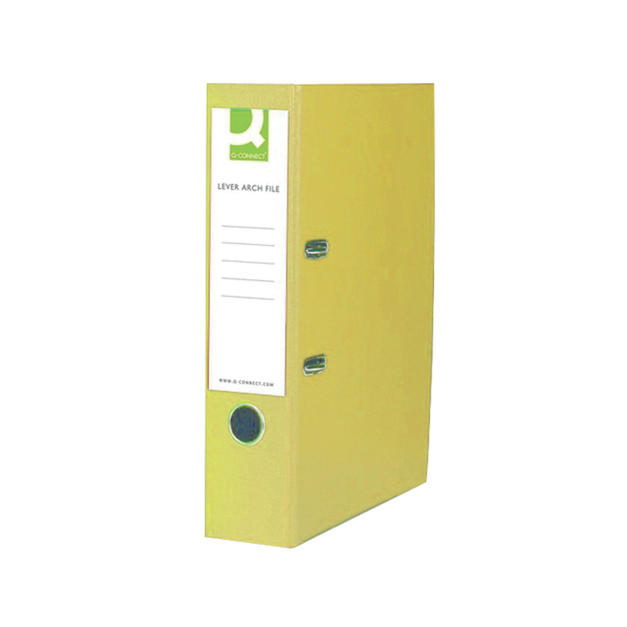 Q-CONNECT LEVER ARCH FILE FS YELLOW