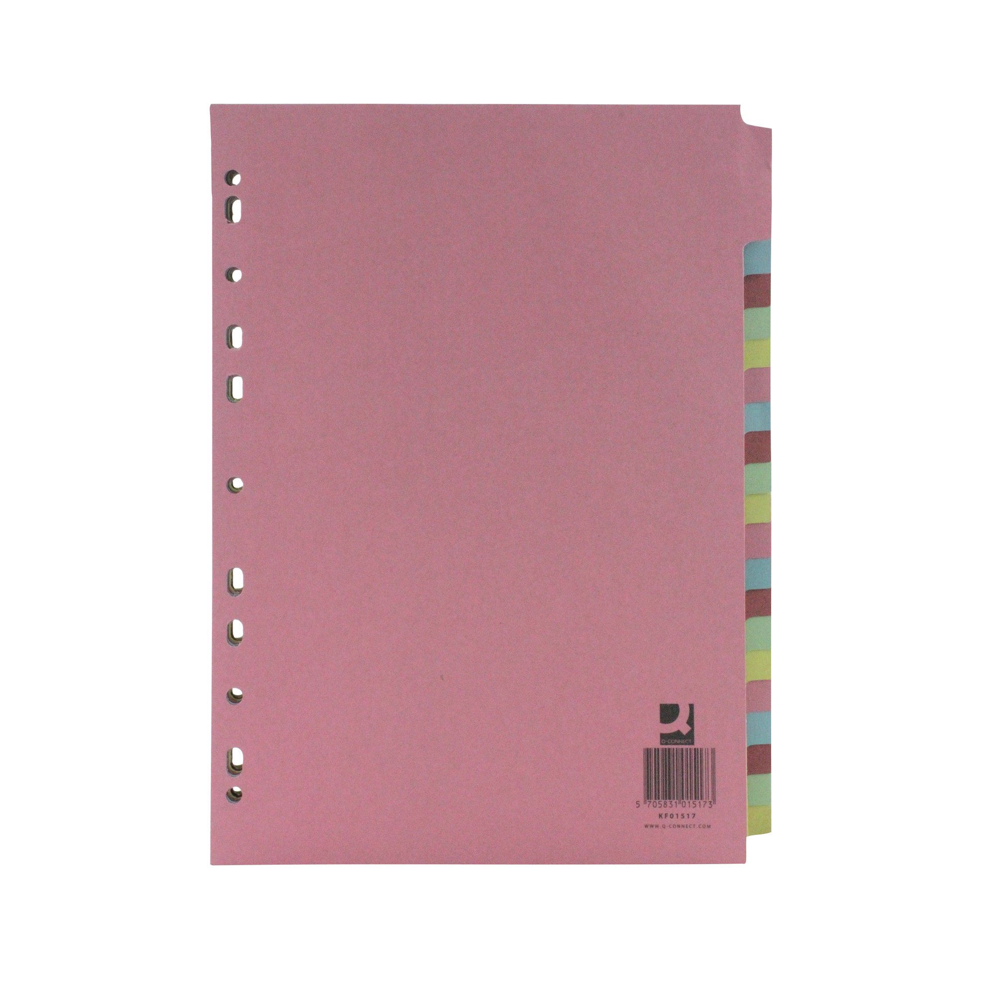 Q-CONNECT A4 20PRT SBJCT DIVIDR PK20