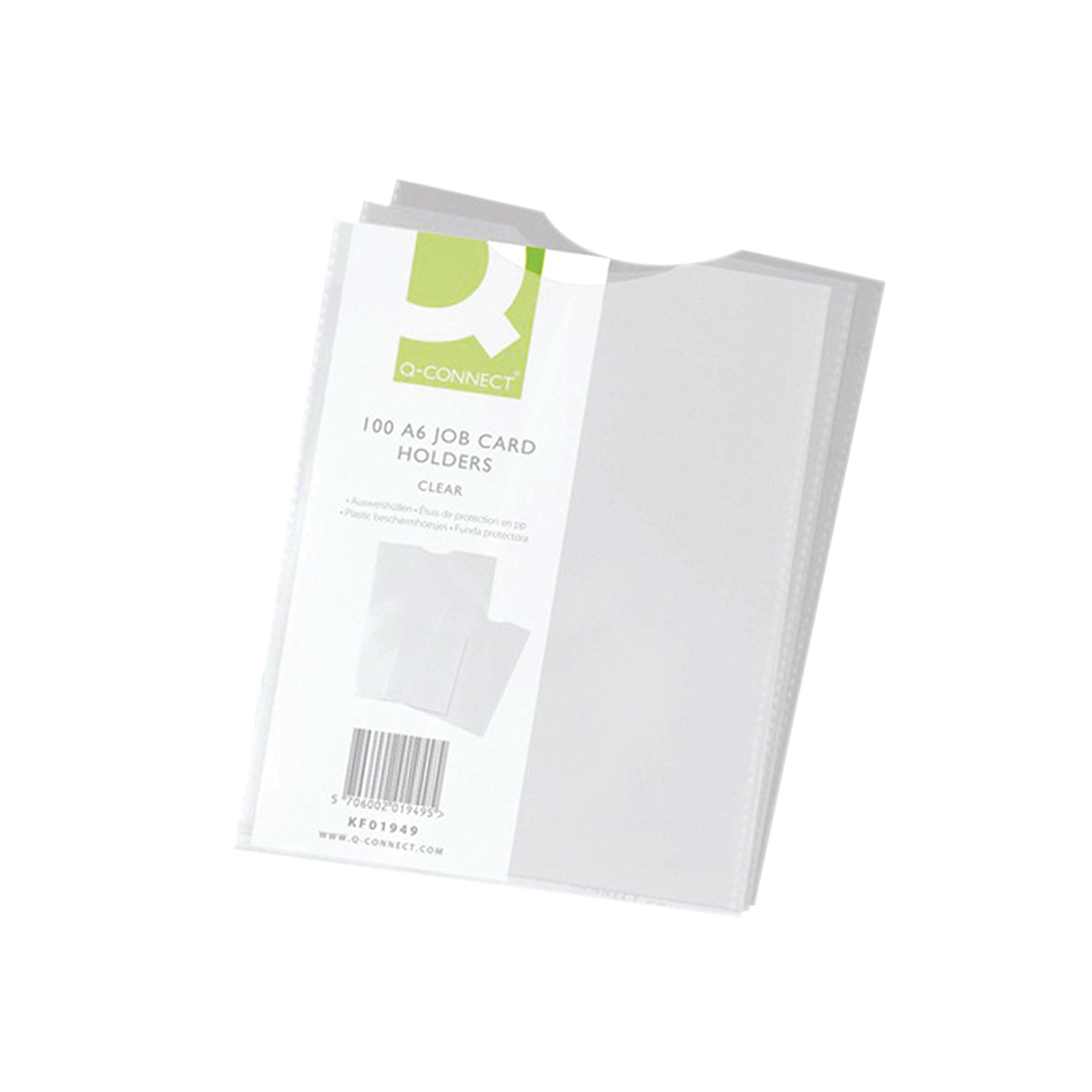 Q-CONNECT CARD HOLDER A6 PK100