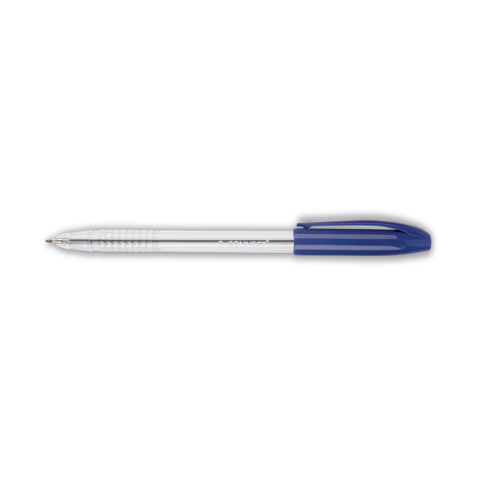 Q-CONNECT STICK BALLPOINT PEN PK20