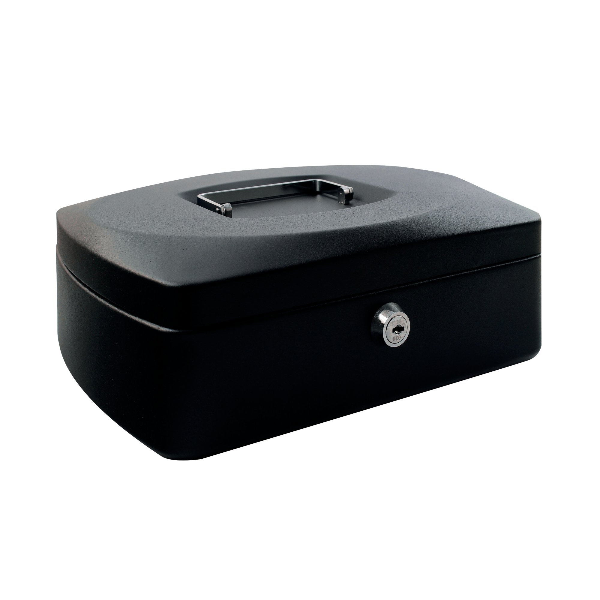 Q-CONNECT 12 INCH BLACK CASH BOX