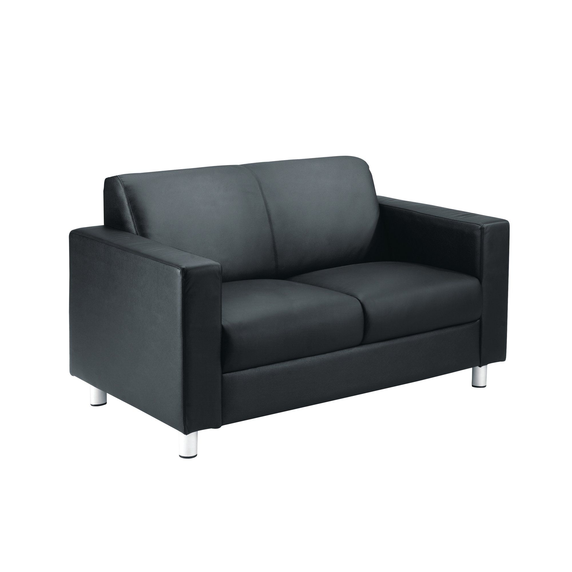 AVIOR EXEC RCPN SOFA LEATHER BLACK