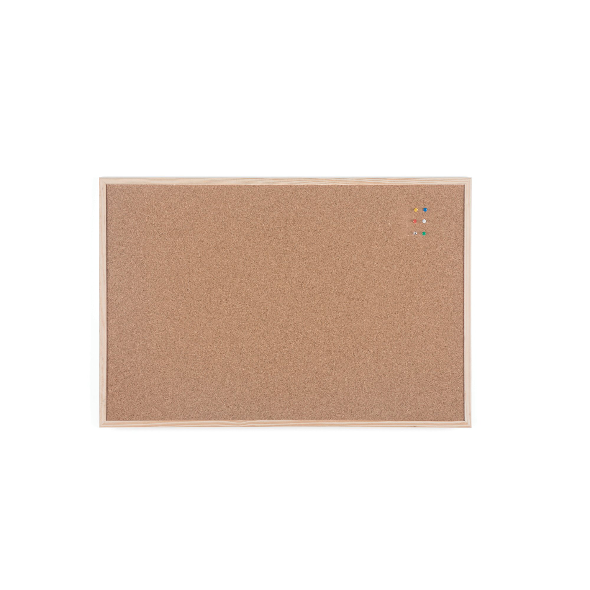 Q-CONNECT CORK BOARD WOODEN FRAME