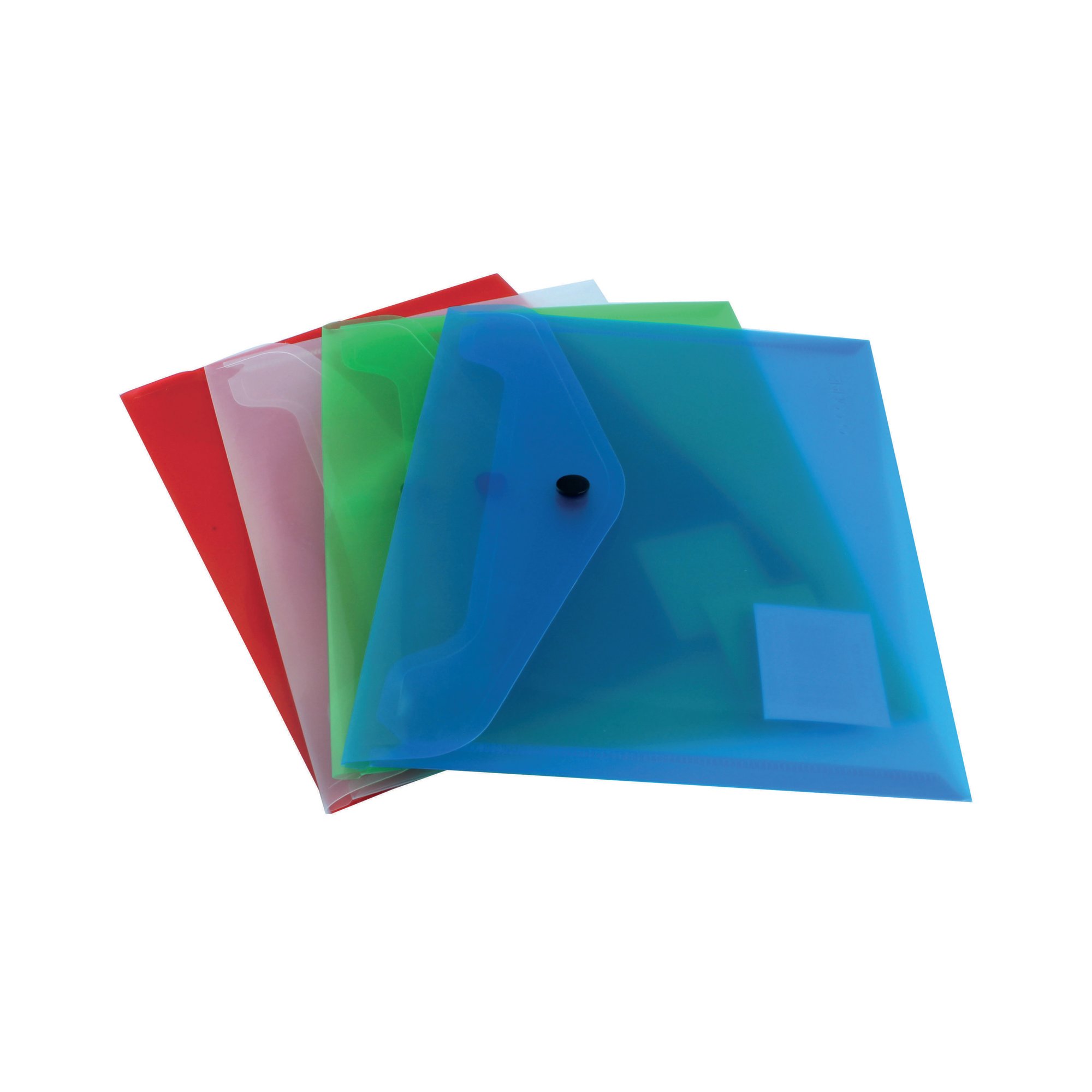 Q-CONNECT DOC FOLDERS A5 AST PK12