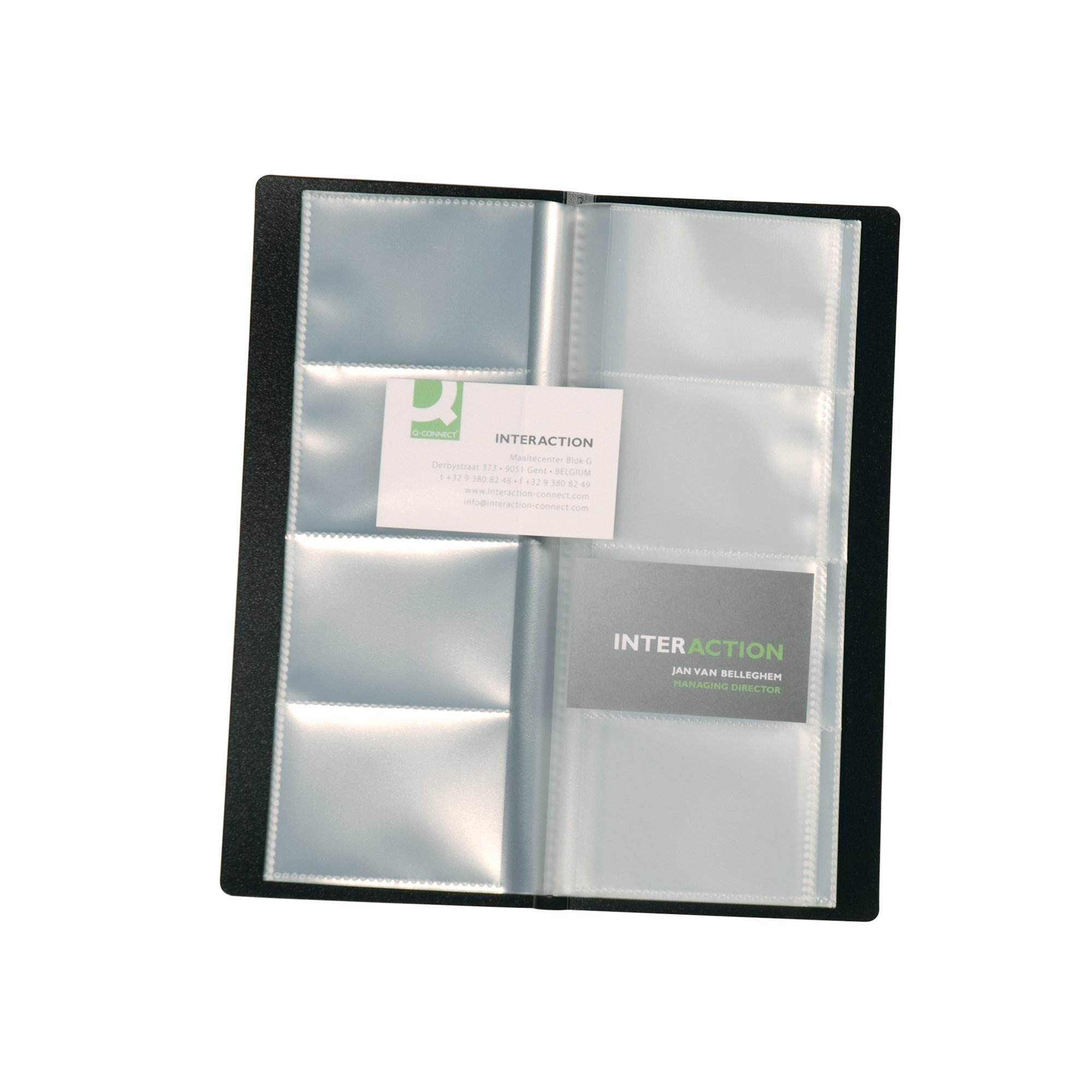 Q-CONNECT NAME CARD HOLDER 160 BLK