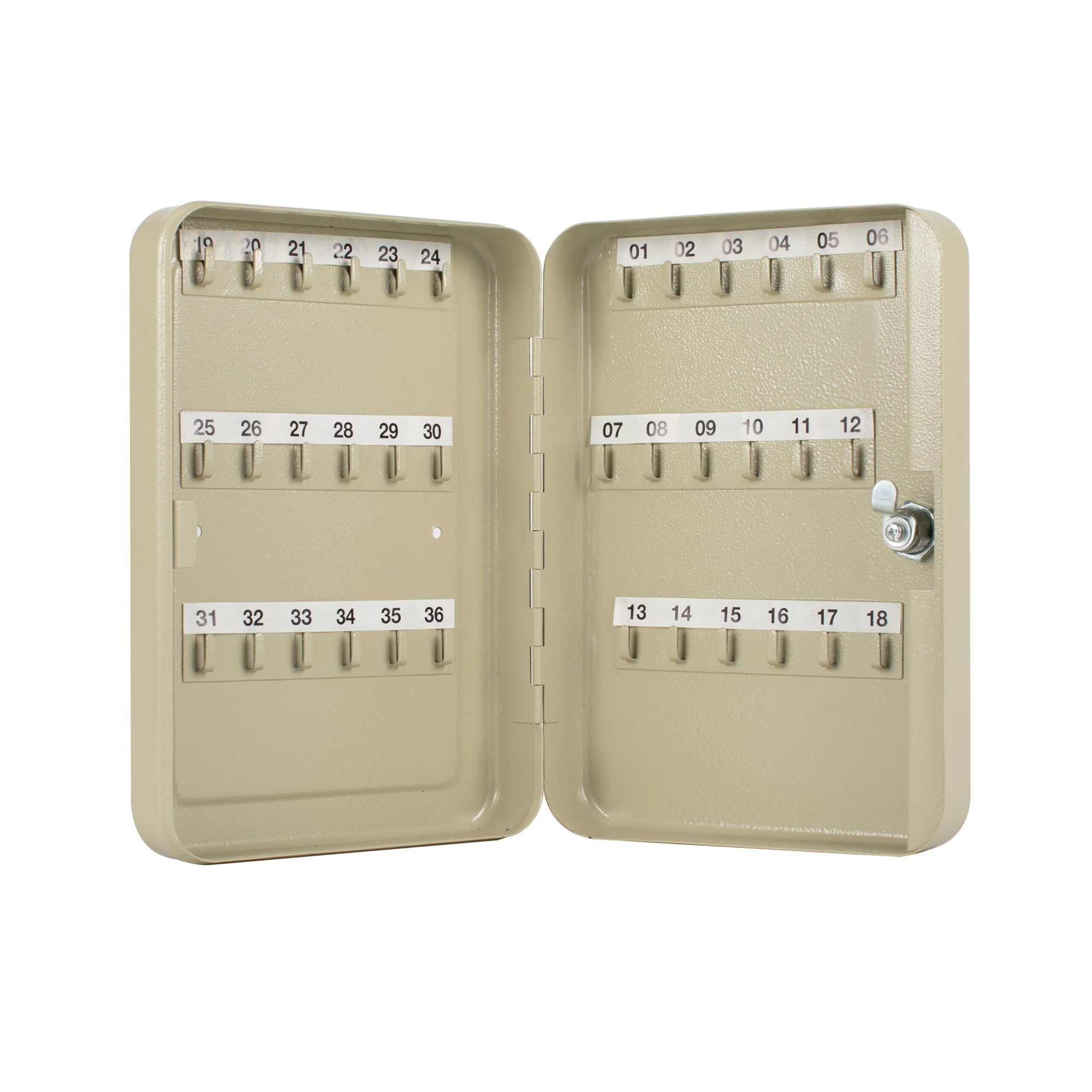 Q-CONNECT KEY CABINET 36 FOBS PRLGRY