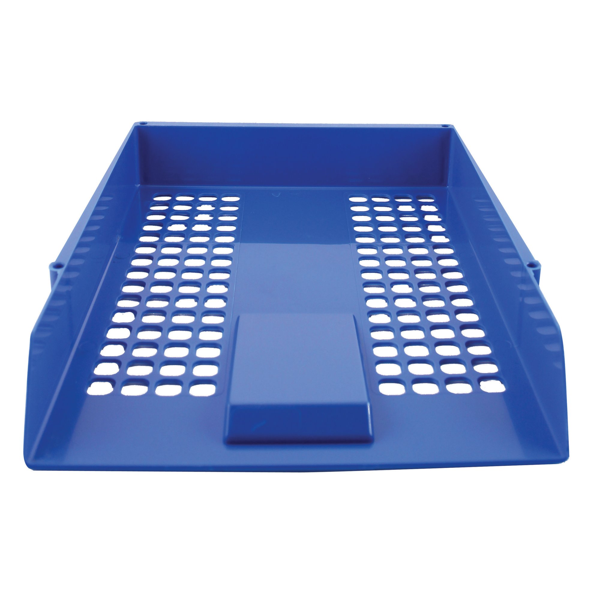 Q-CONNECT LETTER TRAY BLUE STACK