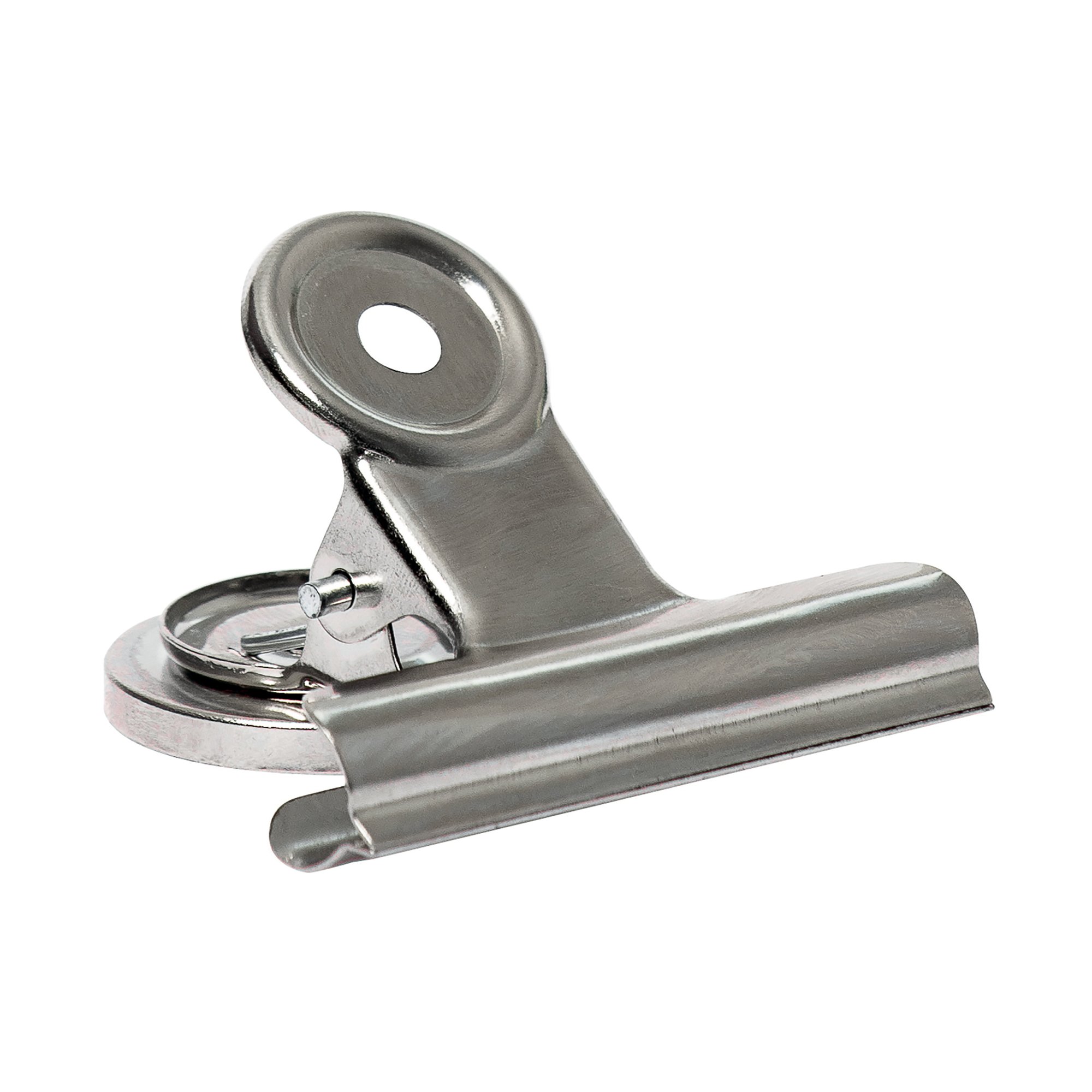 Q-CONNECT MAG GRIP CLIP 50MM SLV PK3