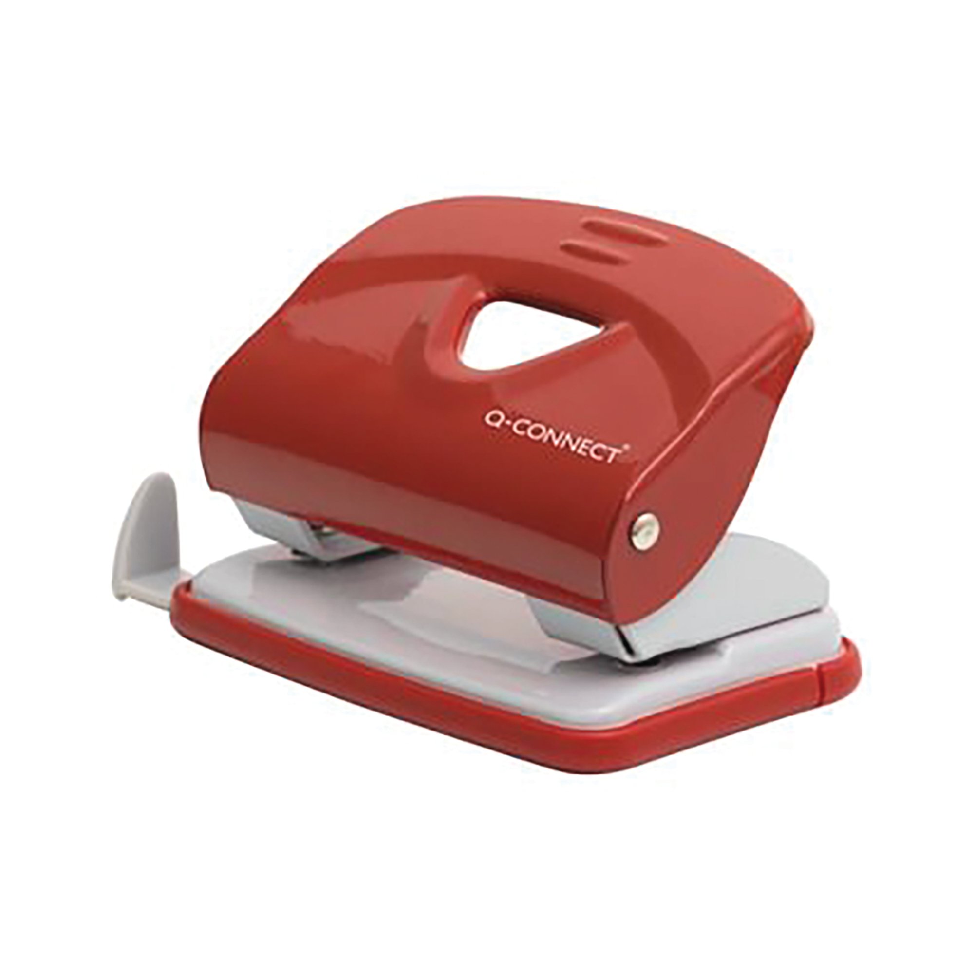 MEDIUM DUTY METAL HOLE PUNCH RED