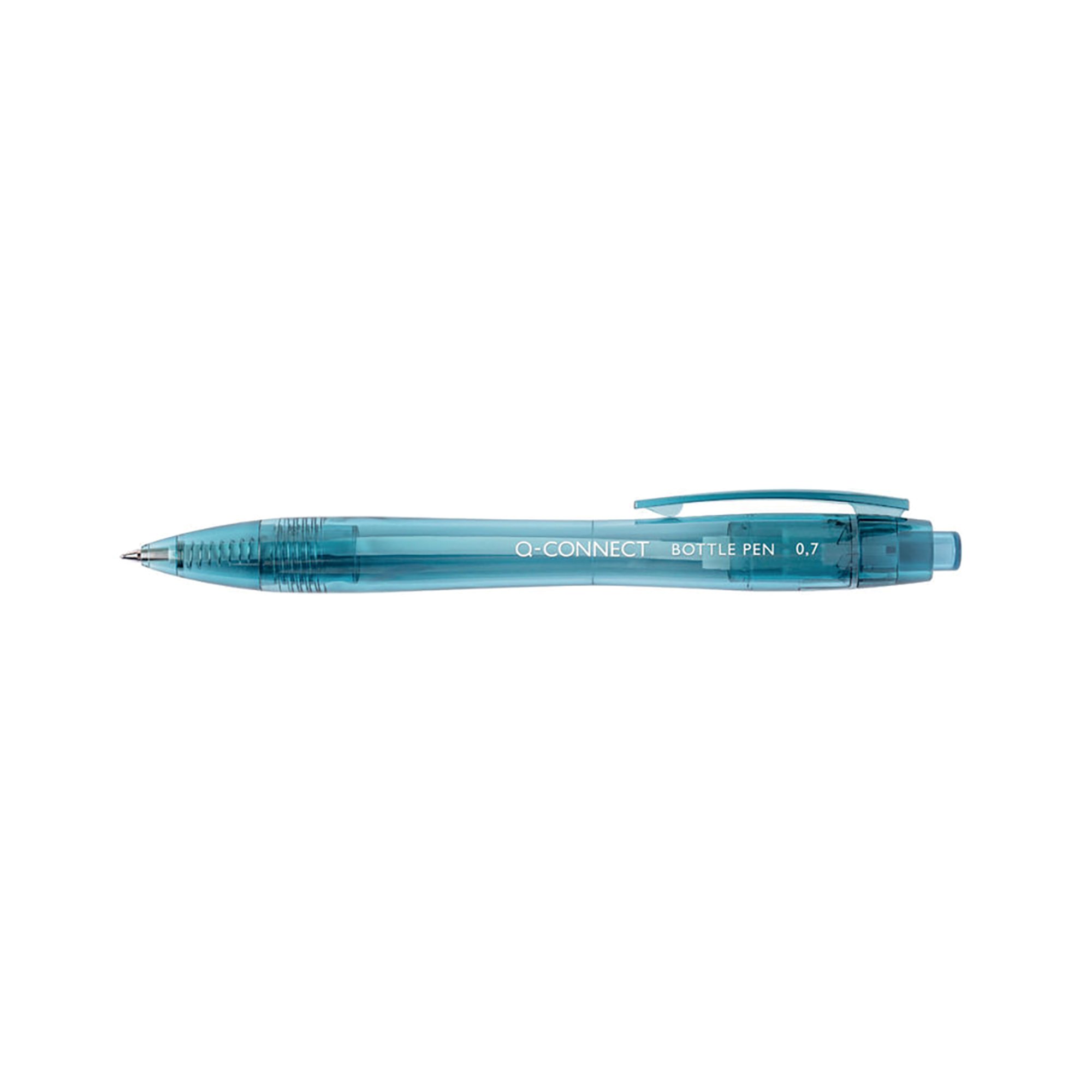 Q-CONNECT BALLPOINT 0.7MM BLACK PK10