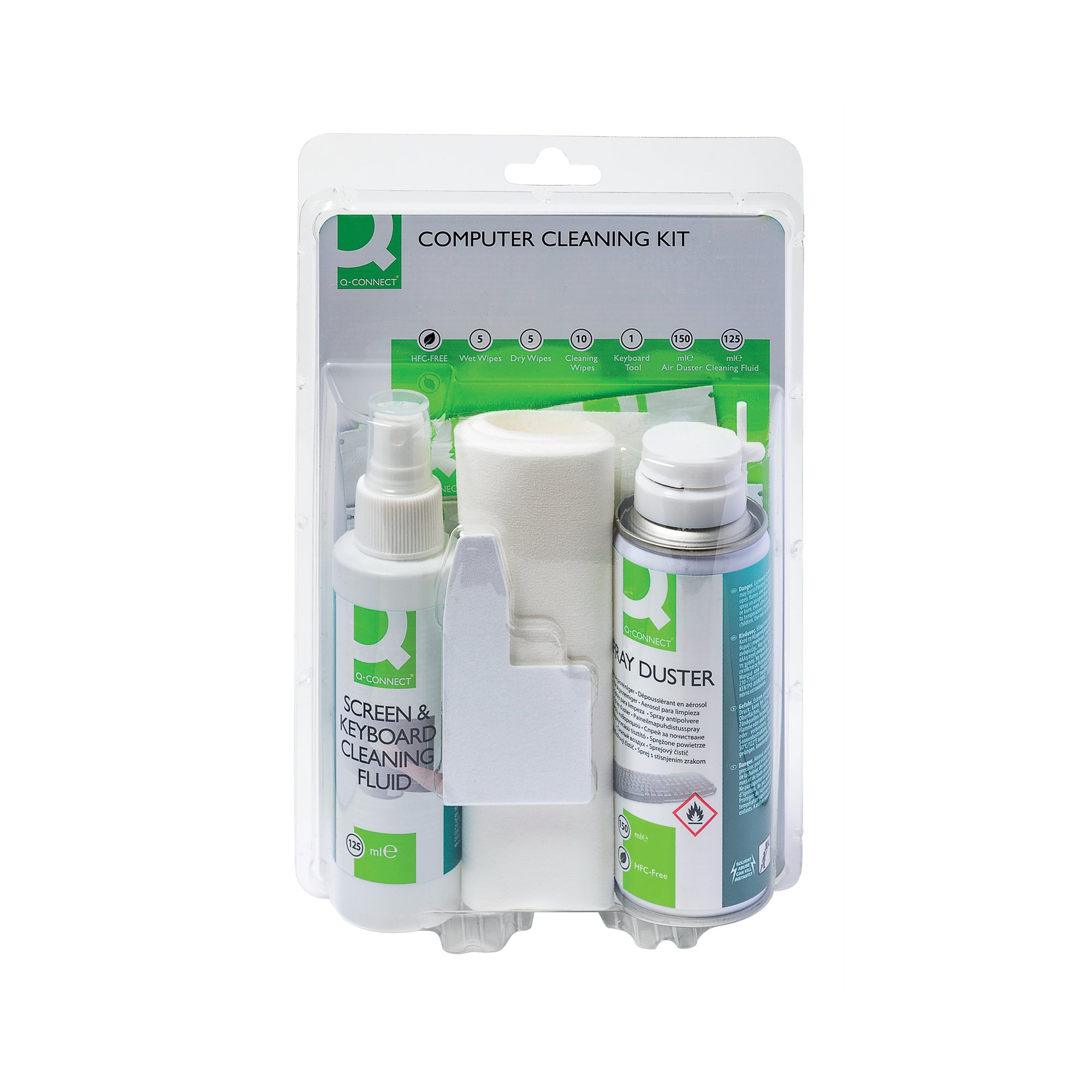 Q-CONNECT COMPUTER CLEAN KIT BLISTER