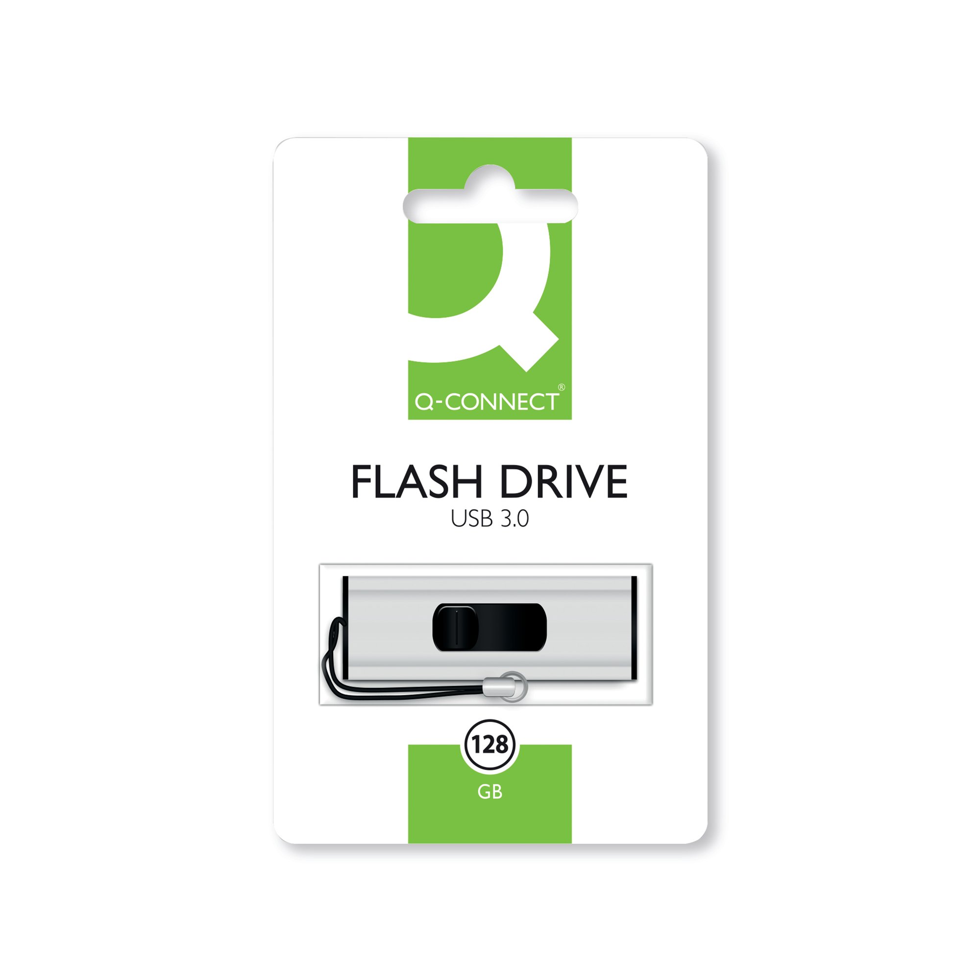 Q-CONNECT USB 3.0 SLIDER 128GB DRIVE
