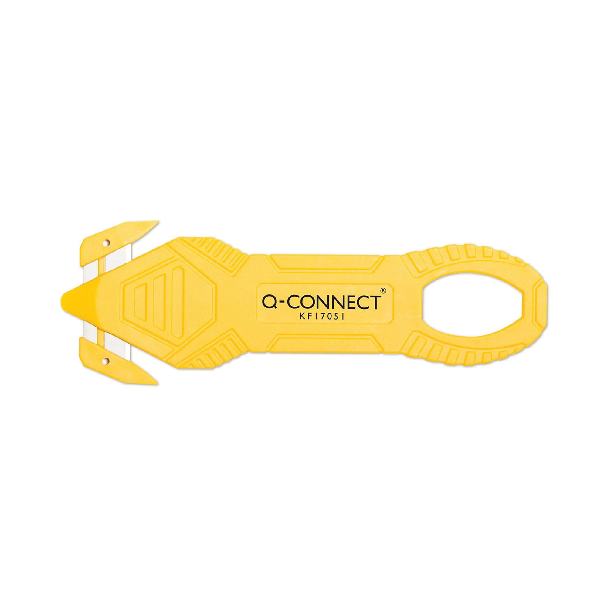Q-CONNECT 3IN1 SAFETY CUTTER YELLOW