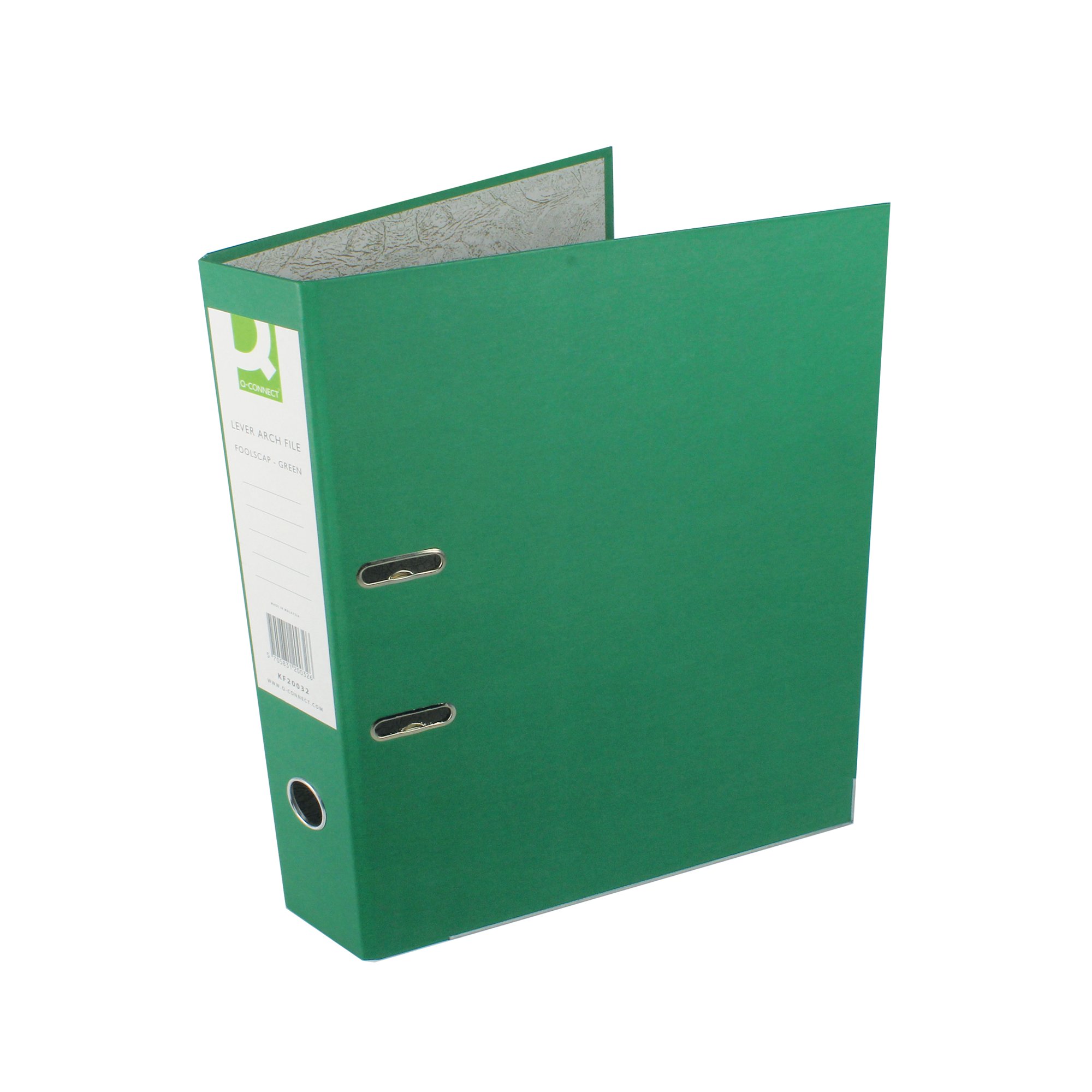 Q-CONNECT LACH FOOLSCAP GREEN PK10