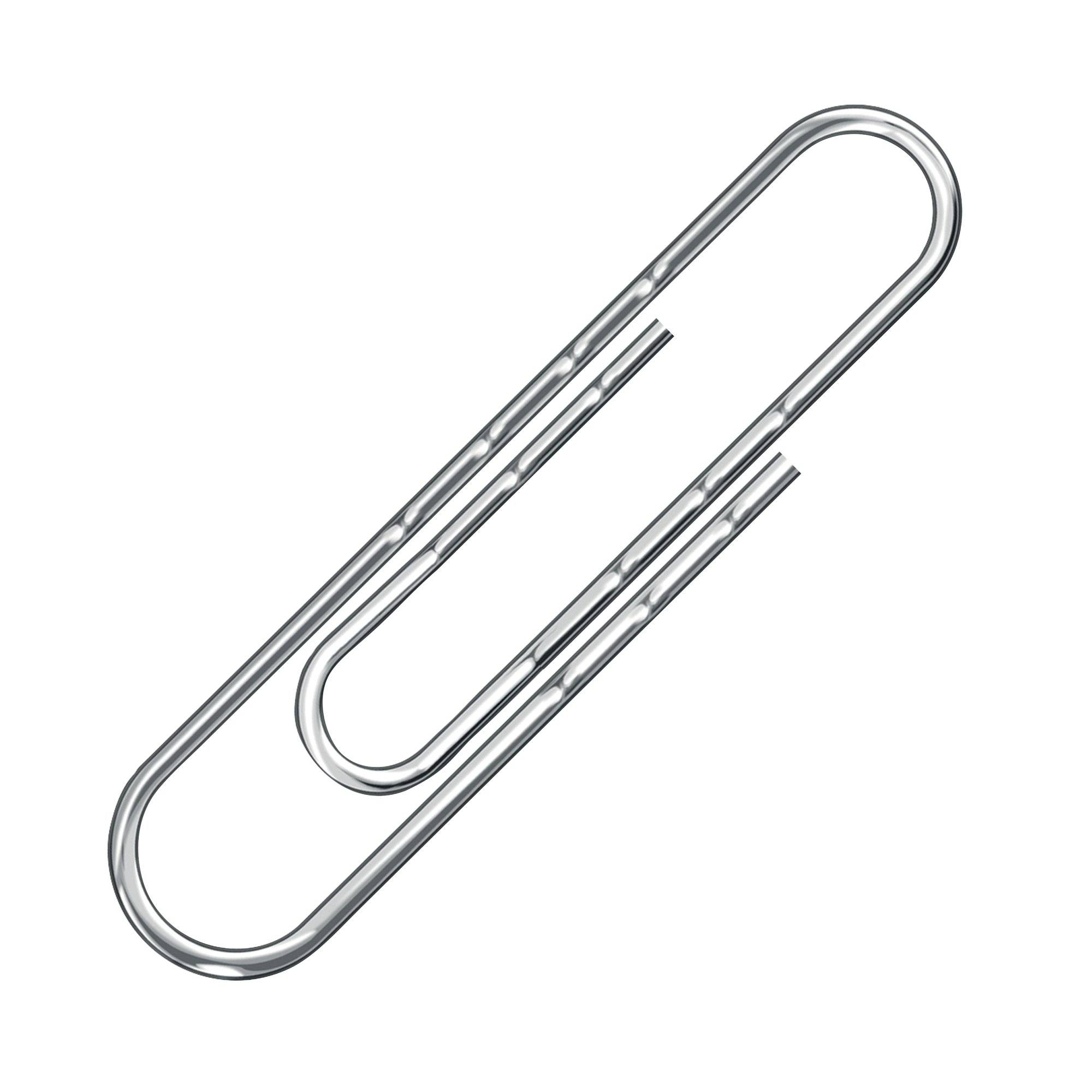 Q-CONNECT 77MM WAVY PAPERCLIP PK100