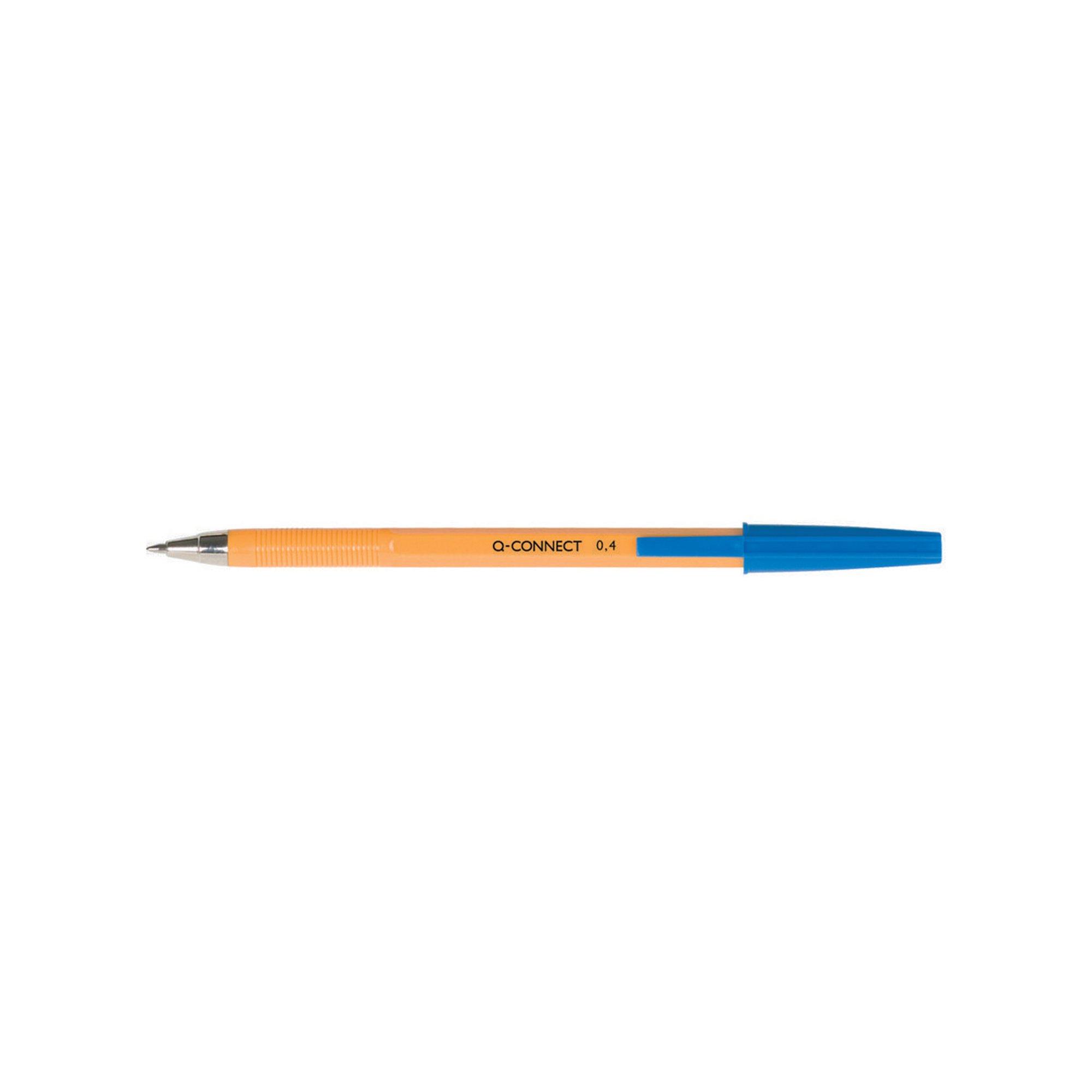 Q-CONNECT BALL POINT FINE BLUE PK20