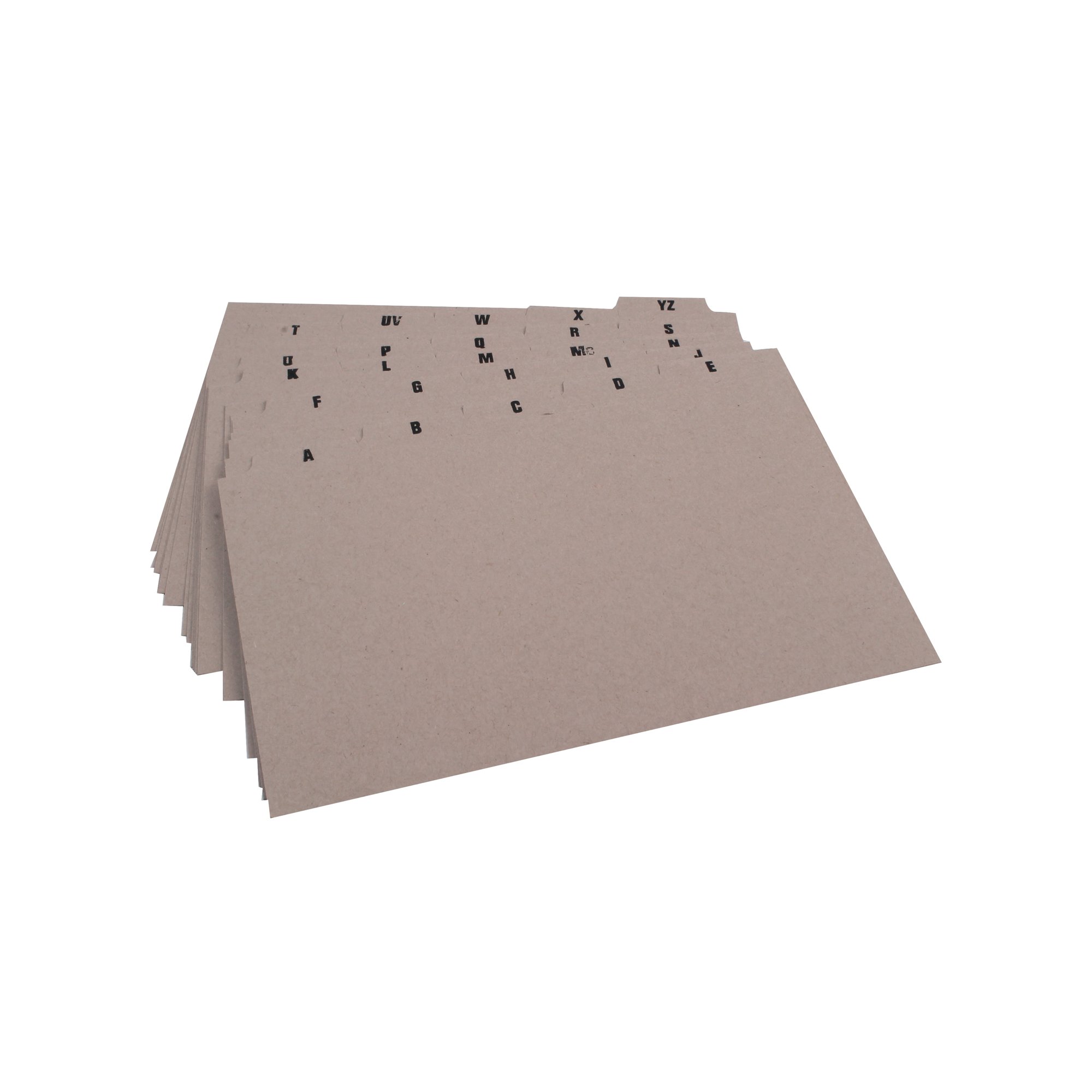 Q-CONNECT GD CARD 203X127MM A-Z PK25