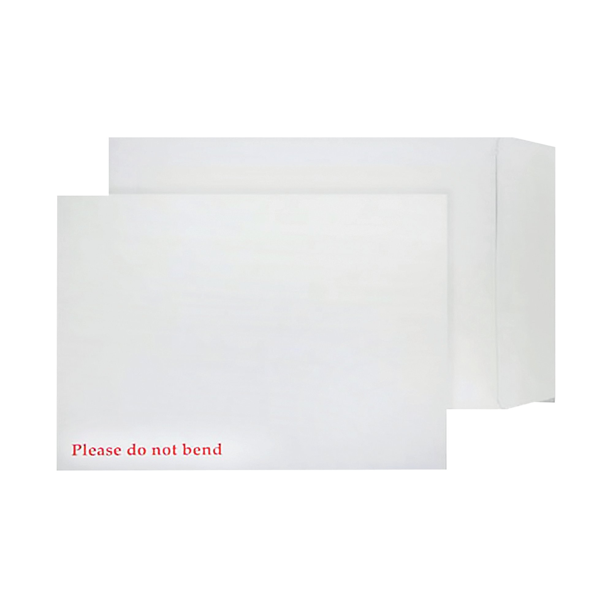 Q-CONNECT BOARD-BACK ENV C4 WHT PS