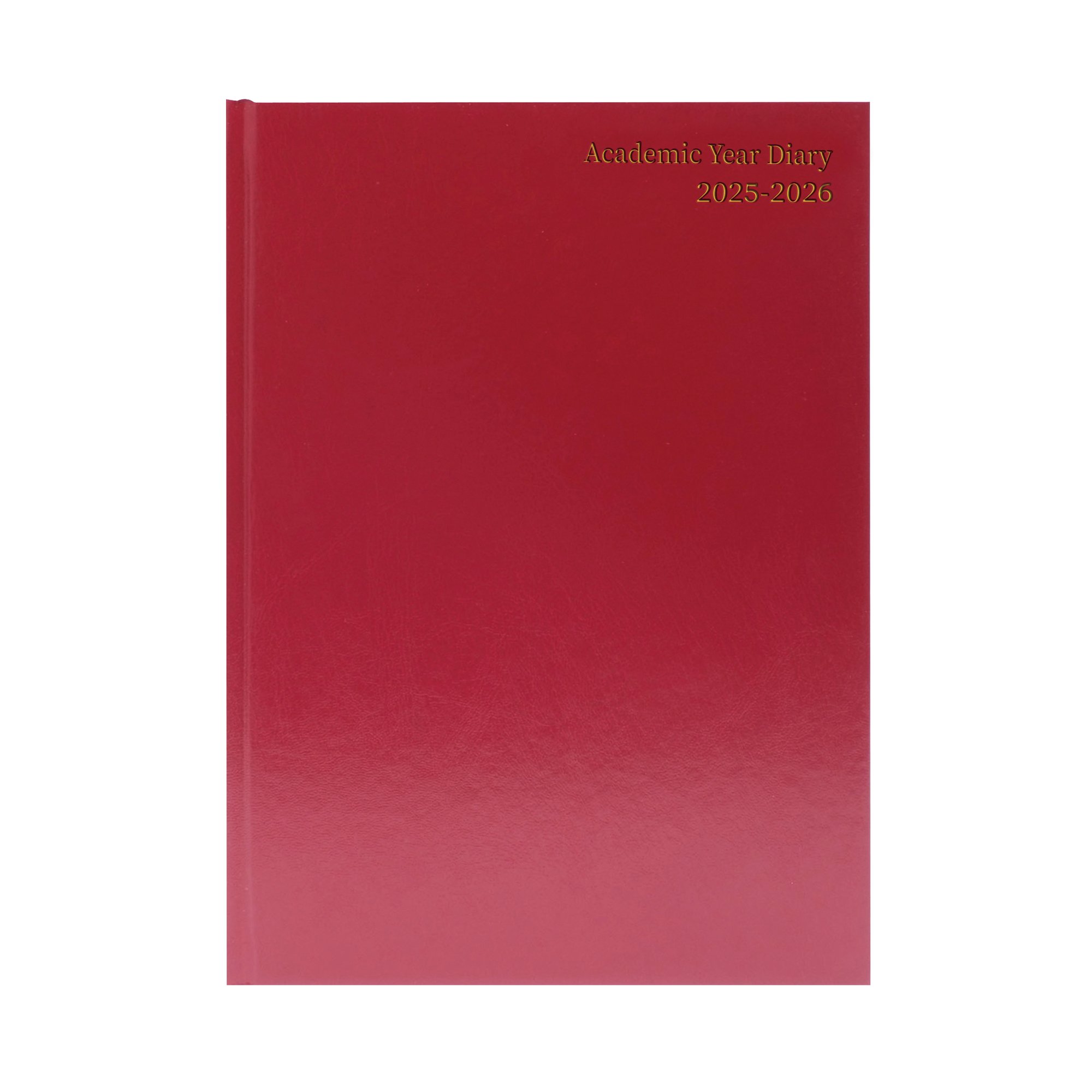 ACAD DIARY WTV A5 BURGUNDY 2025-2026