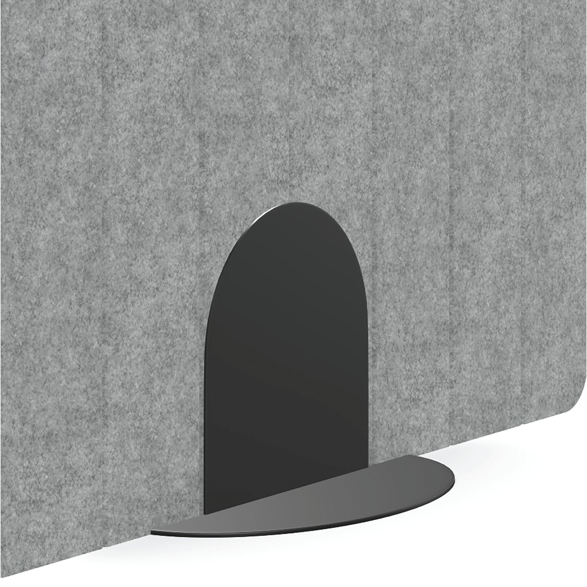 PET METAL STAND FOR FLRS SCREEN BLK