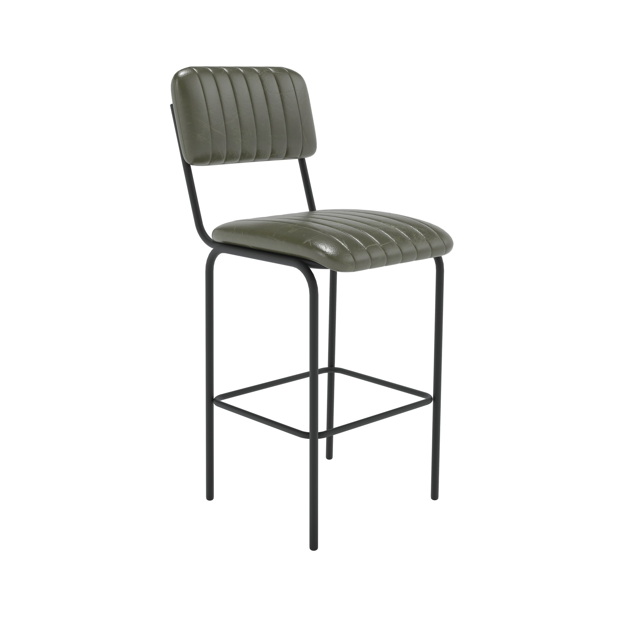 TOVI HIGH CHAIR GREEN WTH BLACK FRM