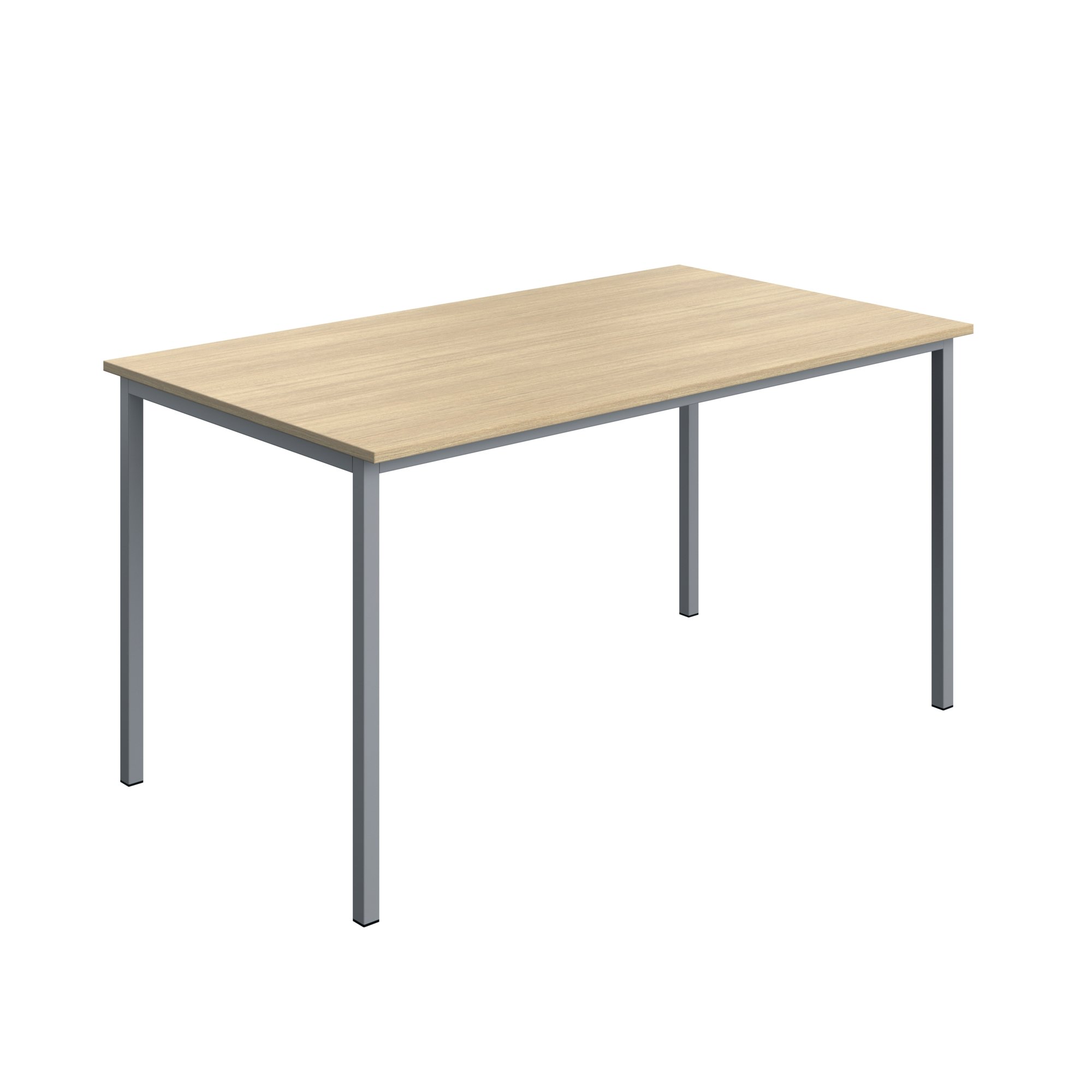 MPPS TABLE 1400X800 OAK/SILVER