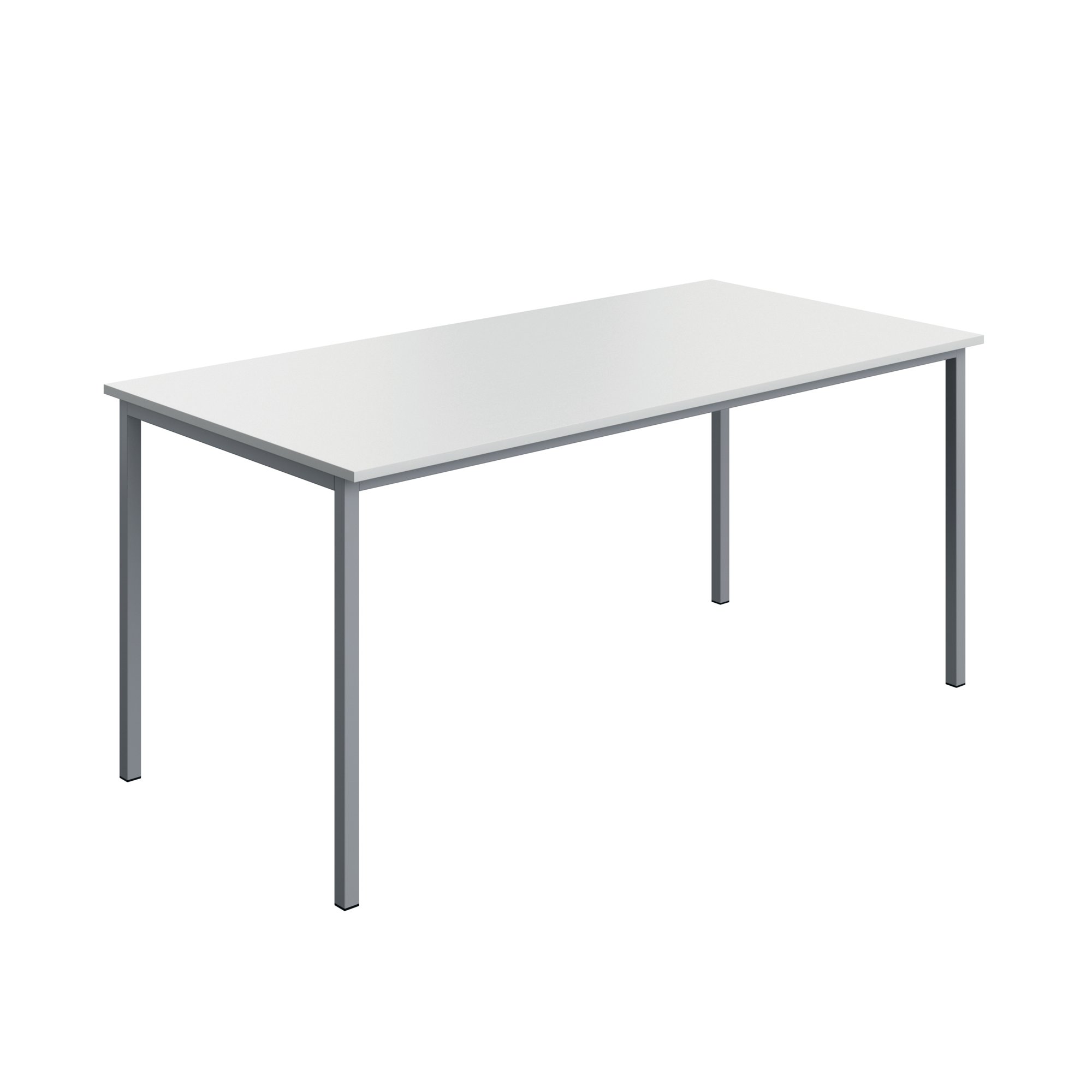MPPS TABLE 1600X800 WHITE/SILVER