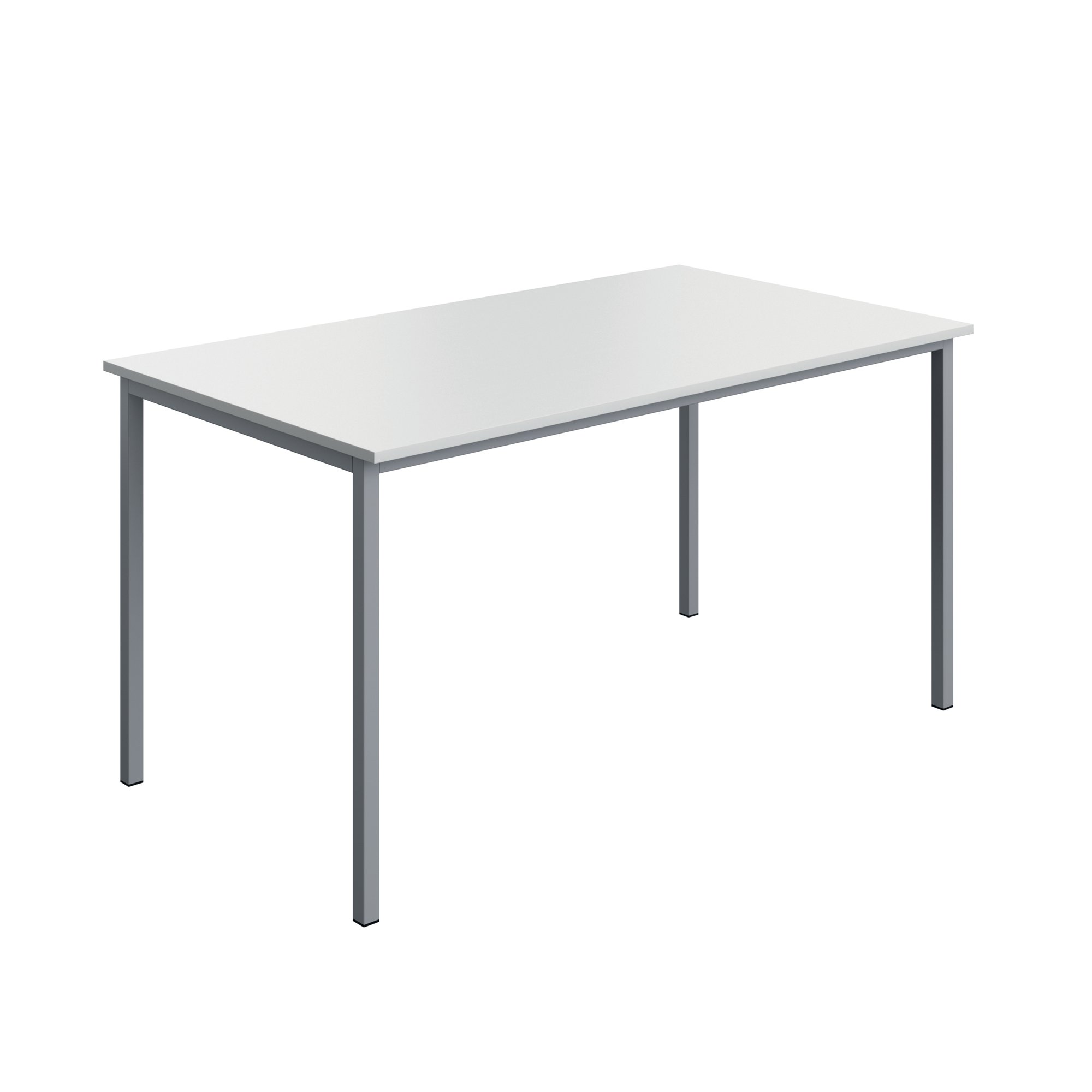 MPPS TABLE 1400X800 WHITE/SILVER