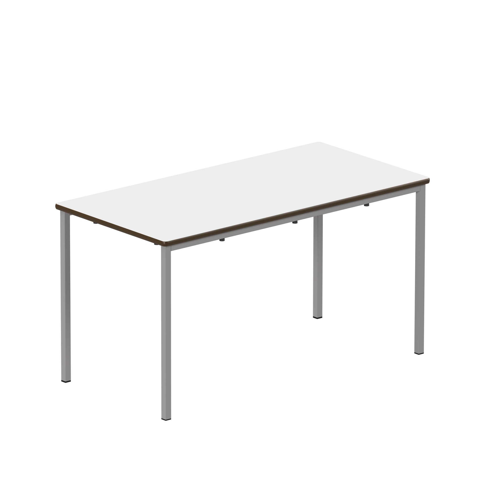 FULL WELDED FRM TBL 1200X640 WHT/GRY