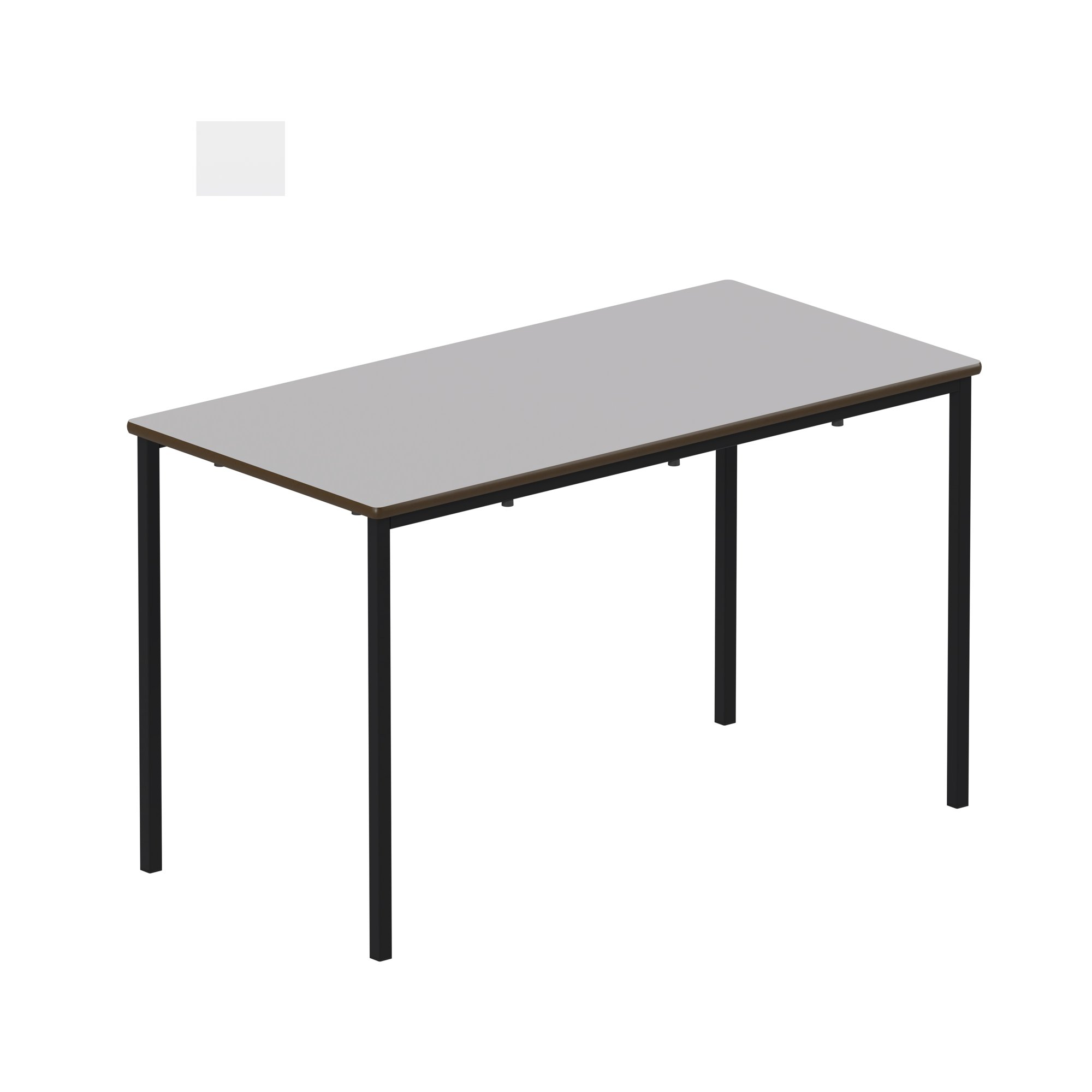 FULL WELDED FRM TBL 1100X460 GRY/BLK