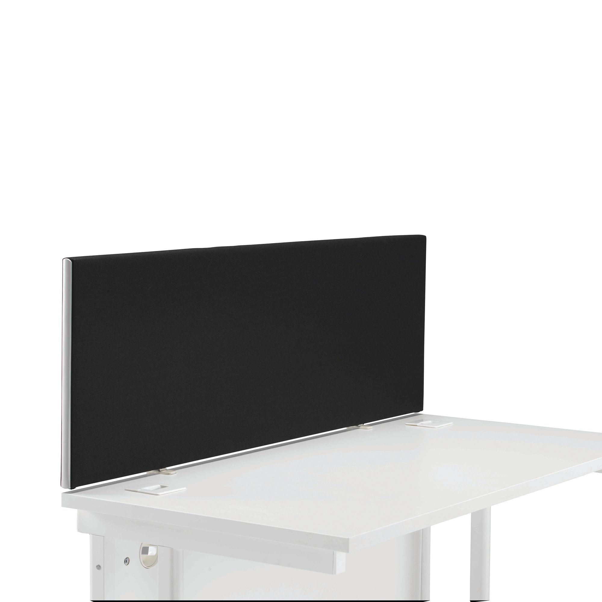 FIRST DESK MTD SCREEN 1200X400 BLK