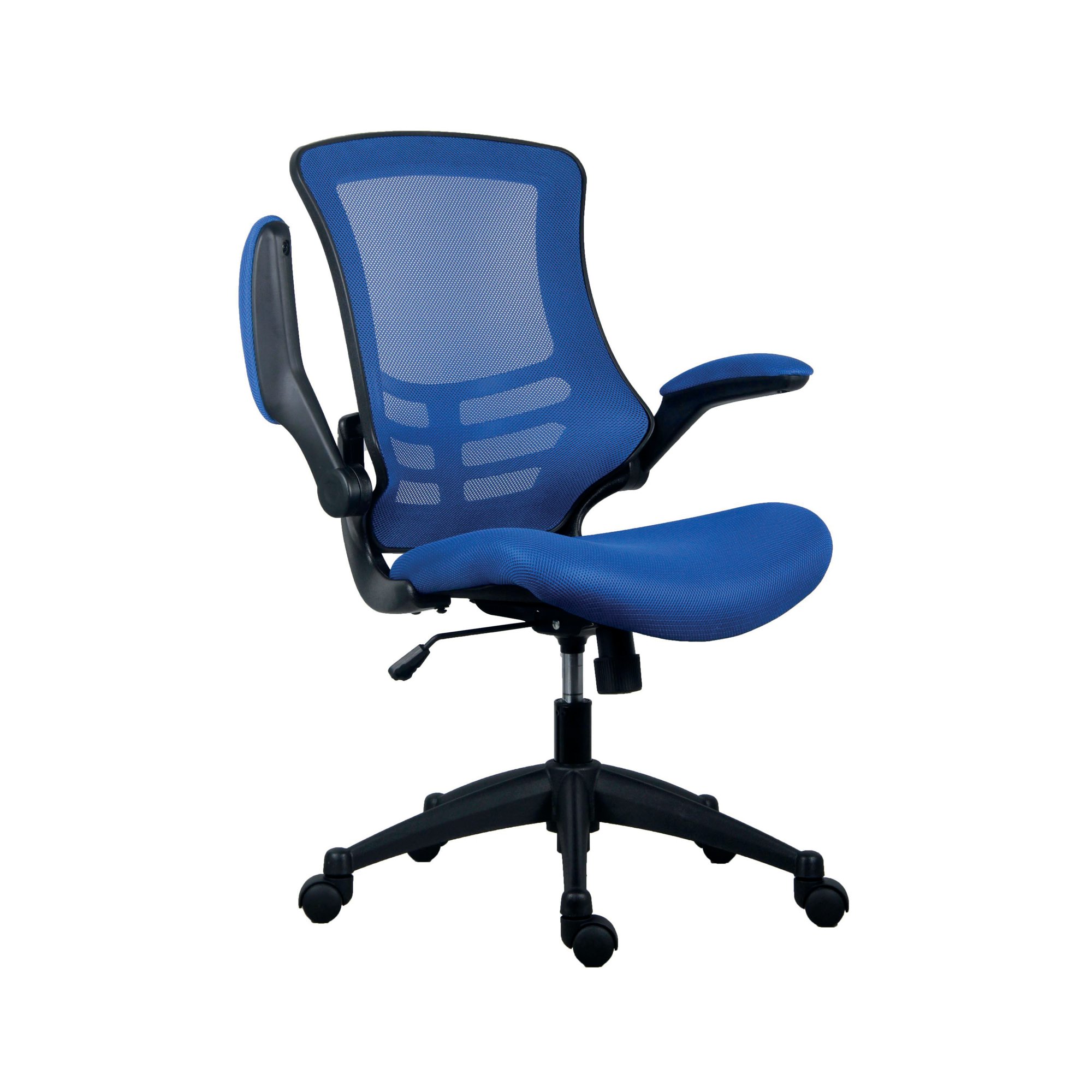 JEMINI JAYA CHAIR FOLDING ARMS BLUE