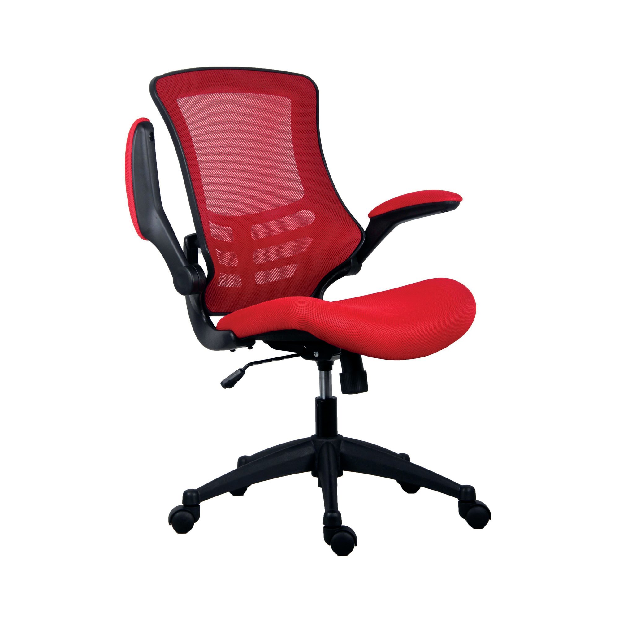 JEMINI JAYA CHAIR FOLDING ARMS RED
