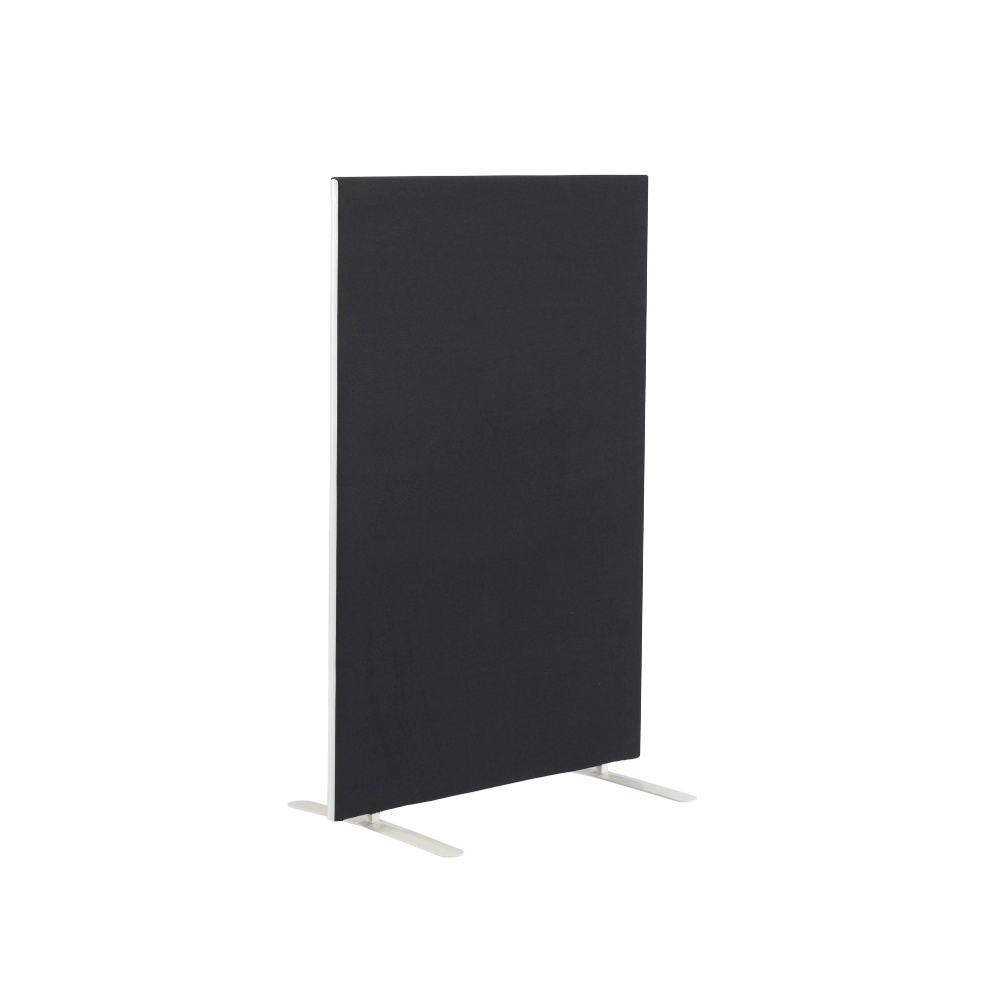 FLOOR STAND SCREEN 1200X25X1600 BLK