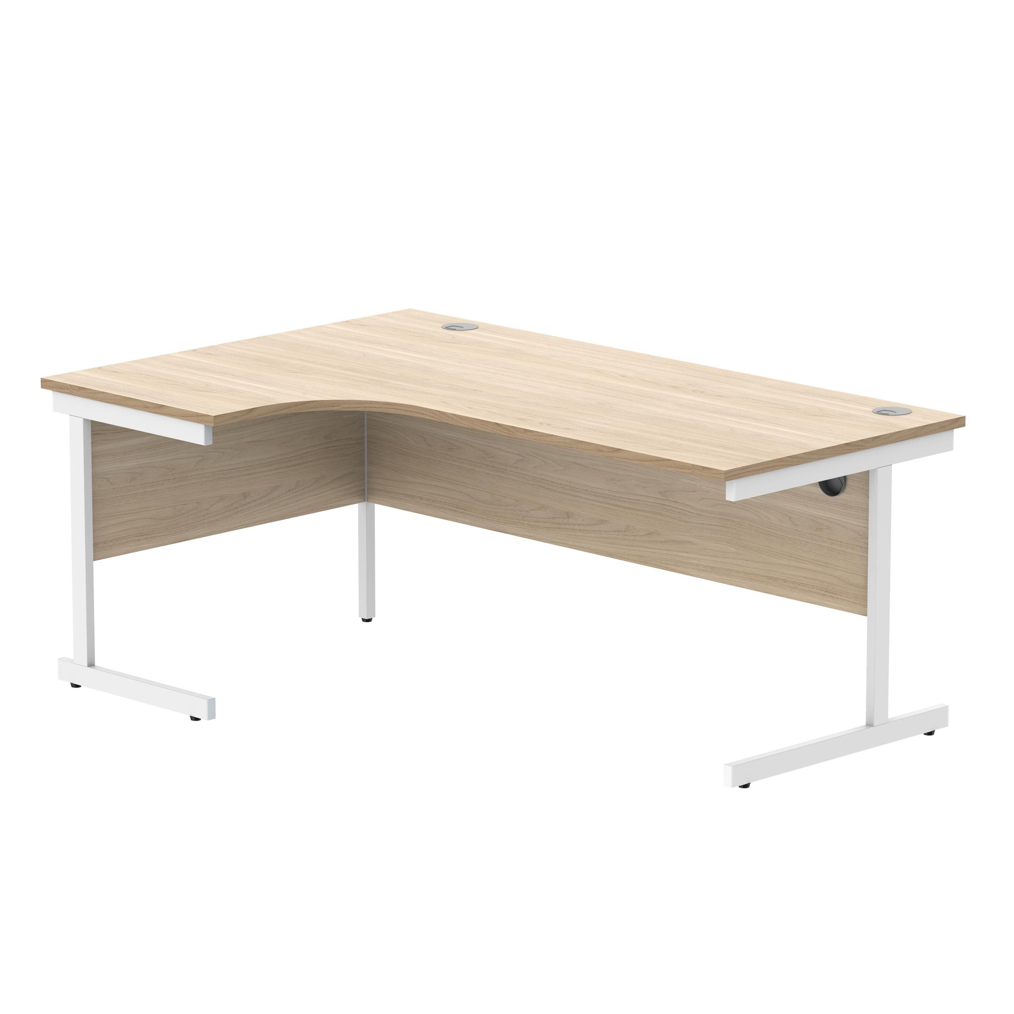 ASTIN RDL LH DESK 1800X1200X730 OAK