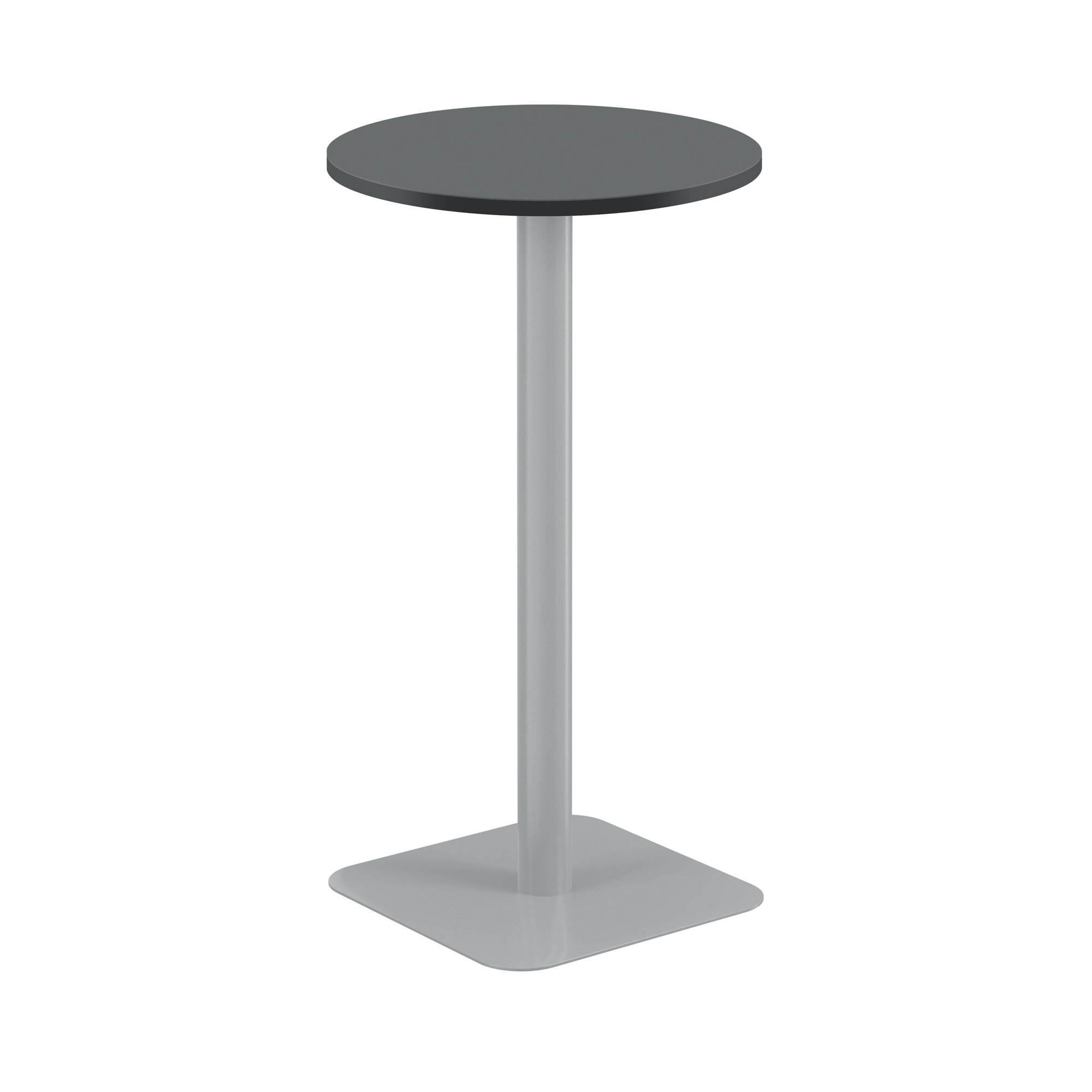 FORGE HIGH TABLE 600MM BLACK/SILVER