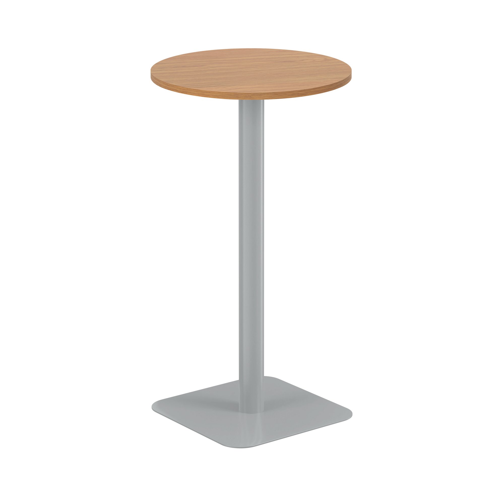 FORGE HIGH TABLE 600MM NOAK/SILVER