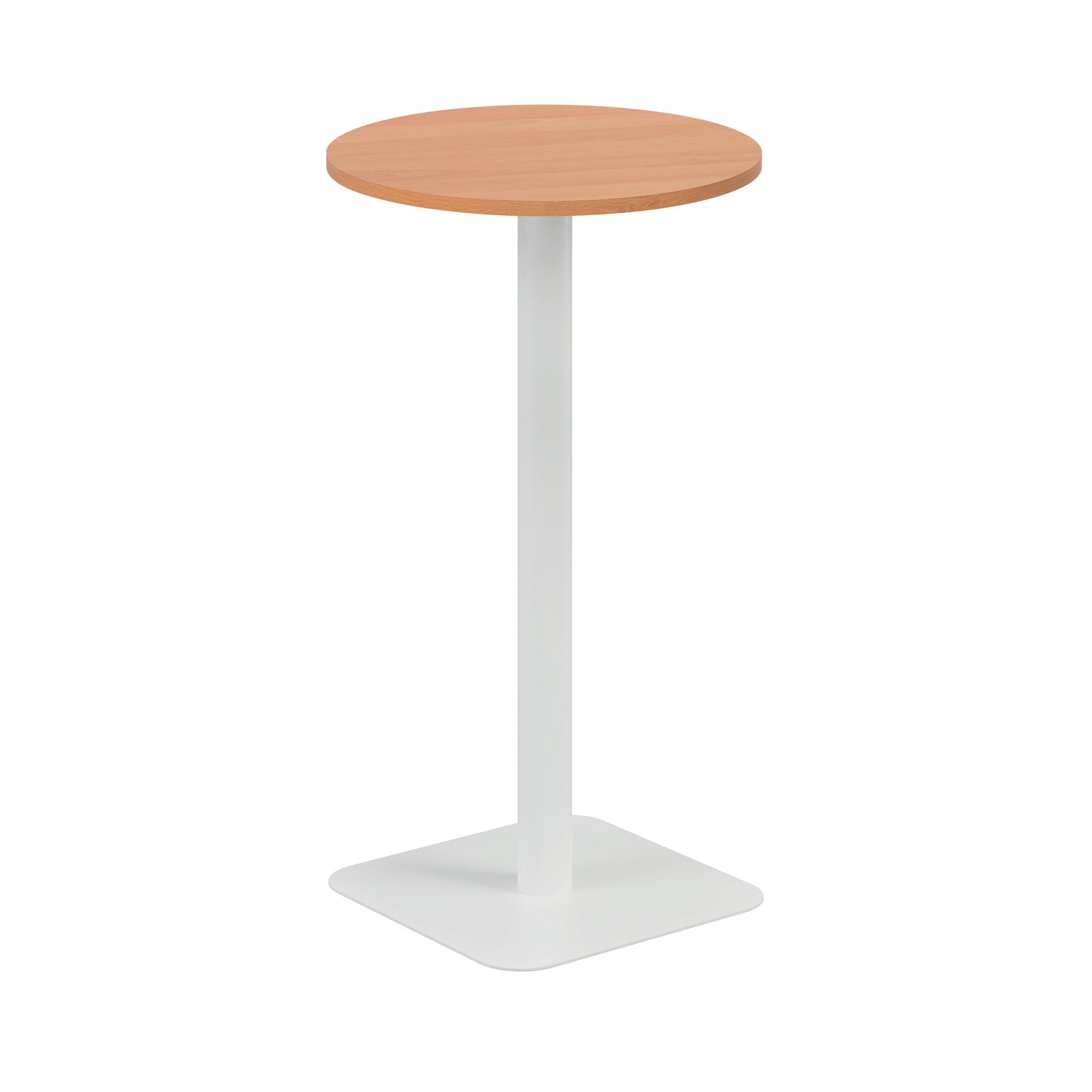 FORGE HIGH TABLE 600MM BEECH/WHITE