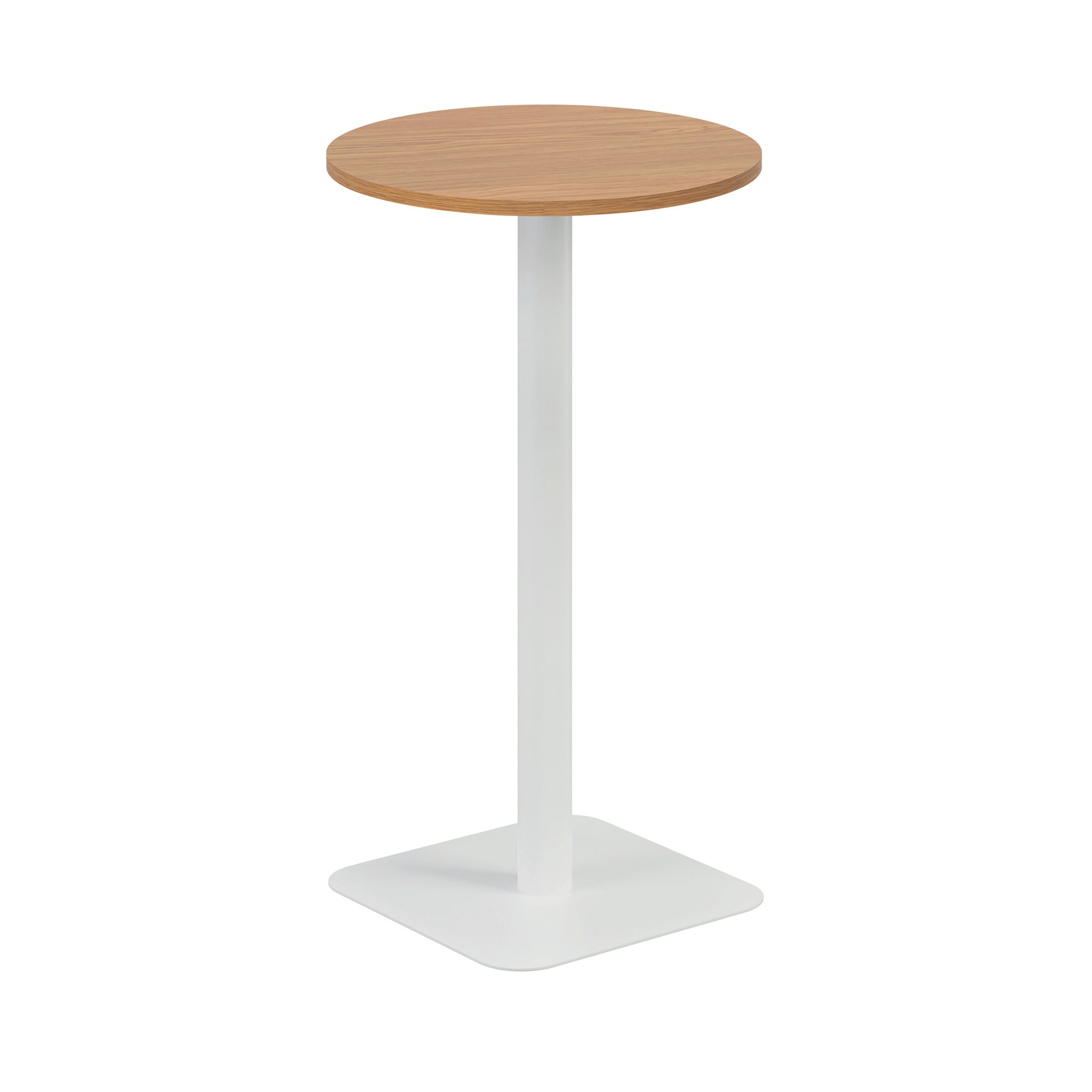 FORGE HIGH TABLE 600MM NOAK/WHITE