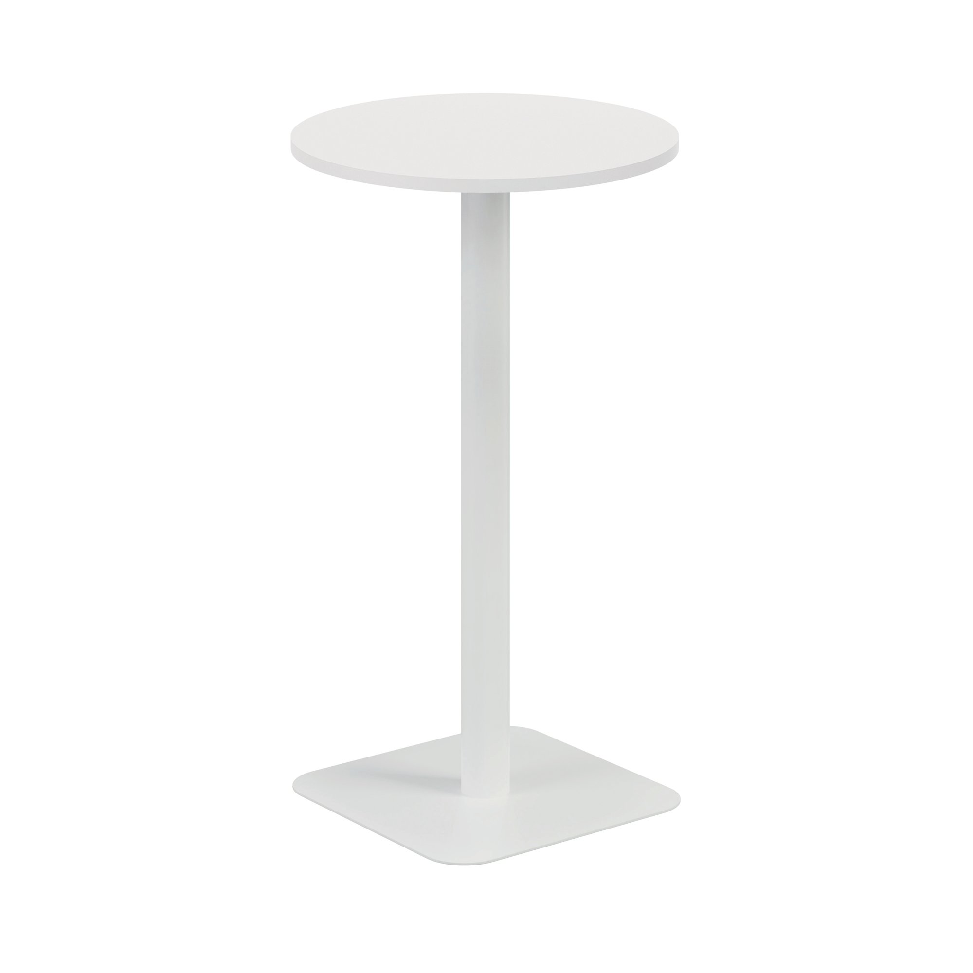 FORGE HIGH TABLE 600MM WHITE/WHITE