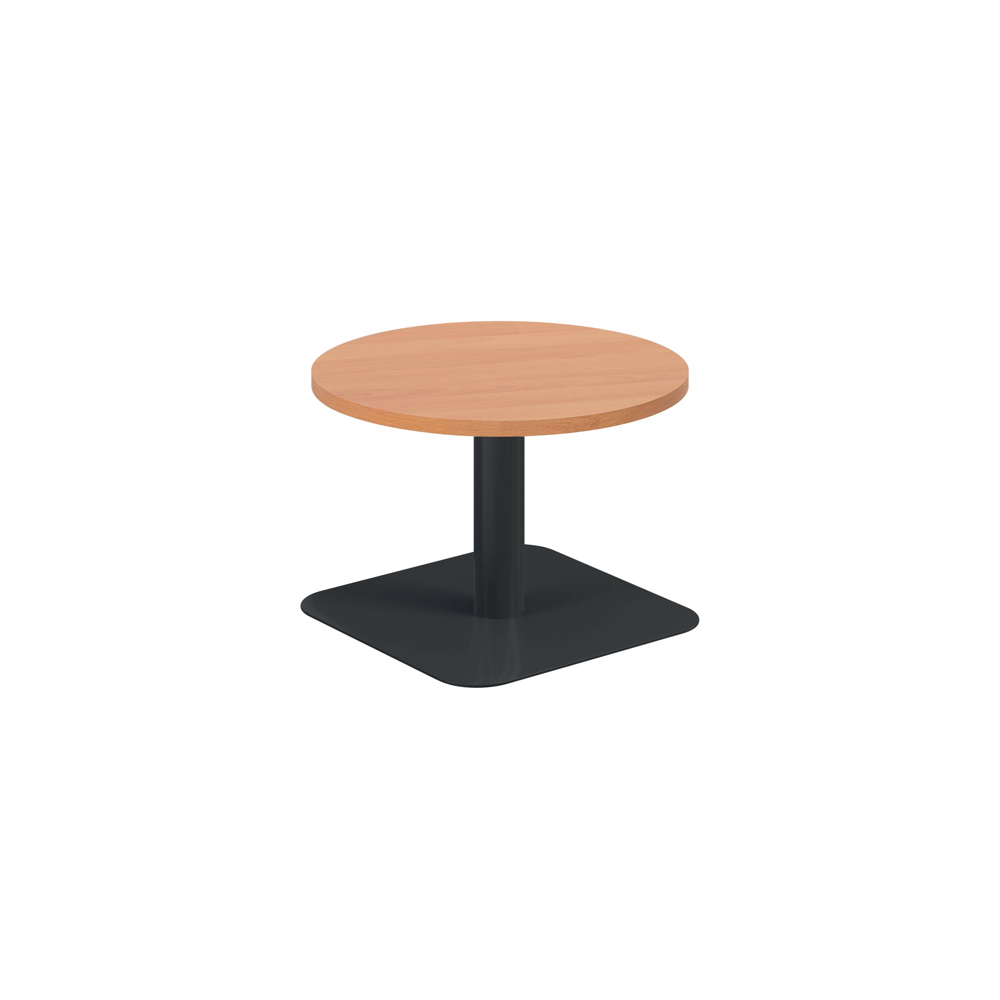 FORGE LOW TABLE 600MM BEECH/BLACK